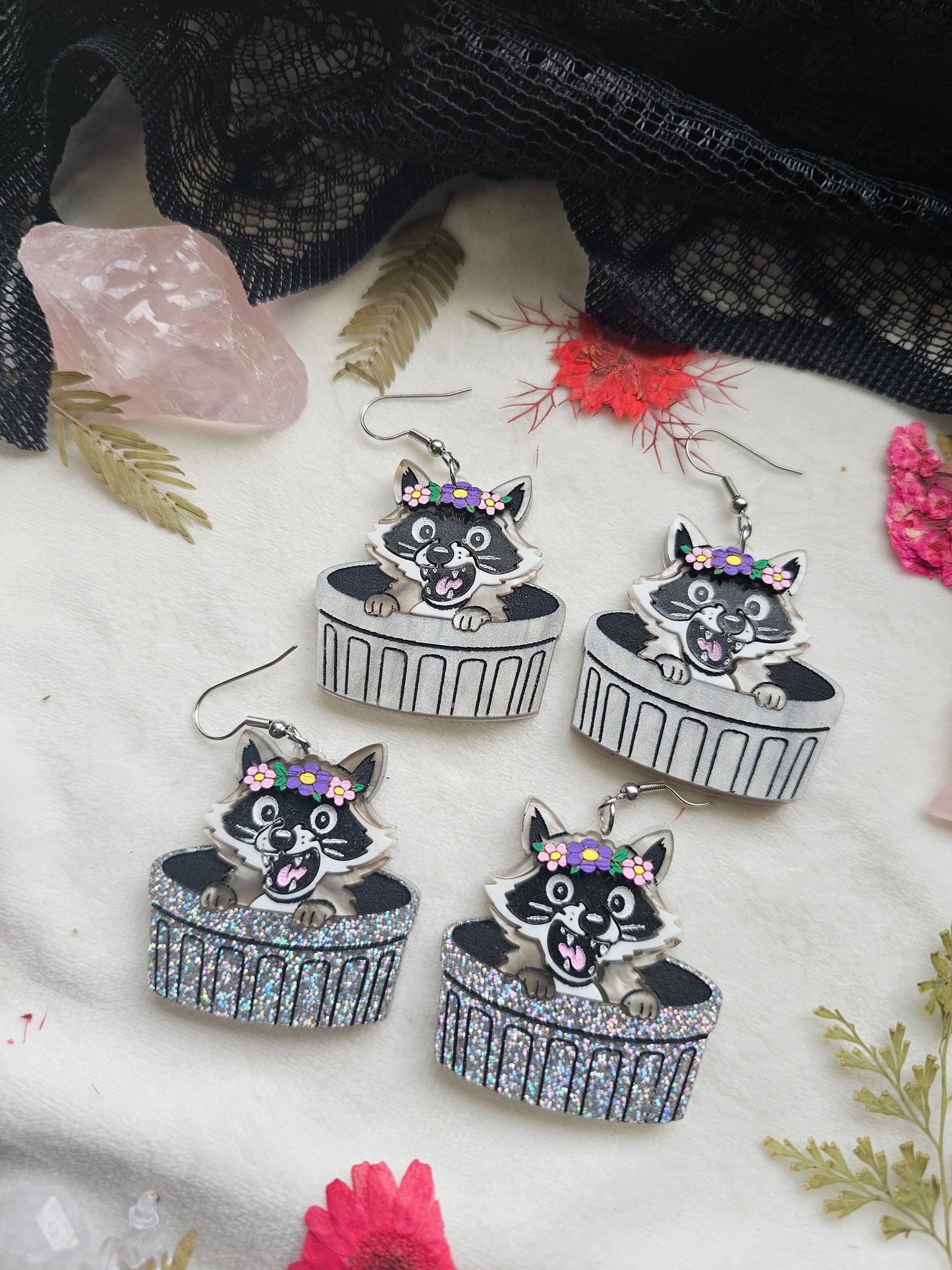 Spring Trash Raccoons