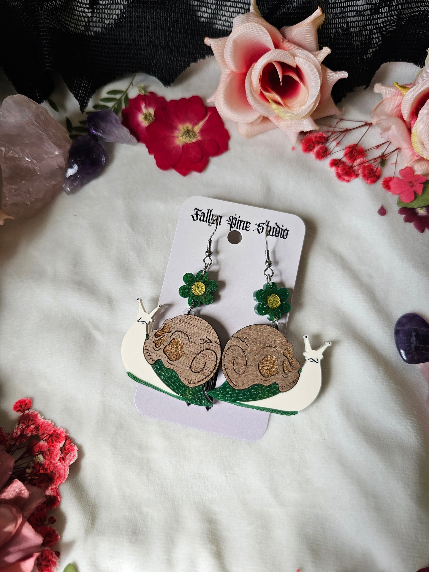 Green Skull Snails