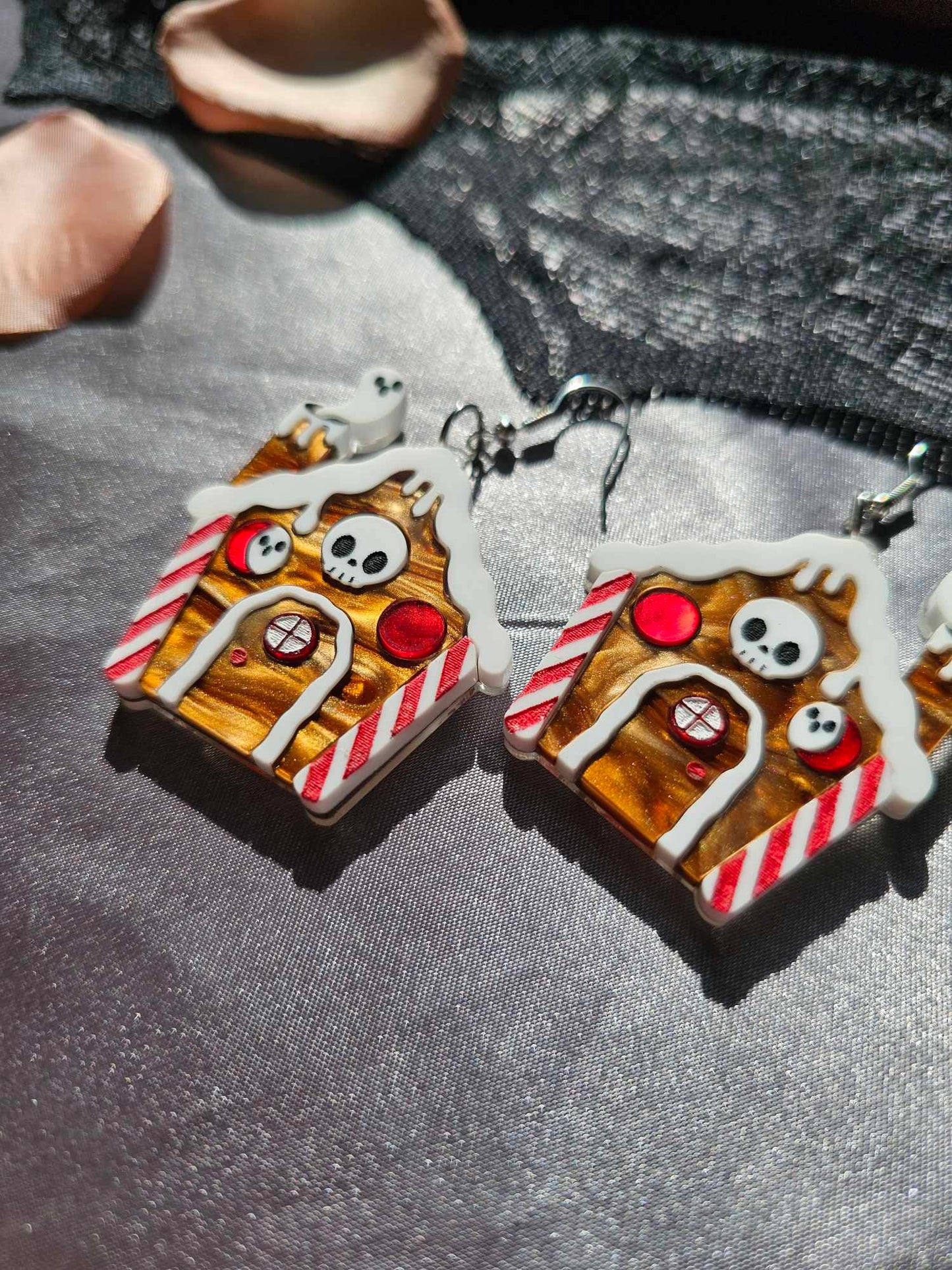 Haunted Gingerbread Houses