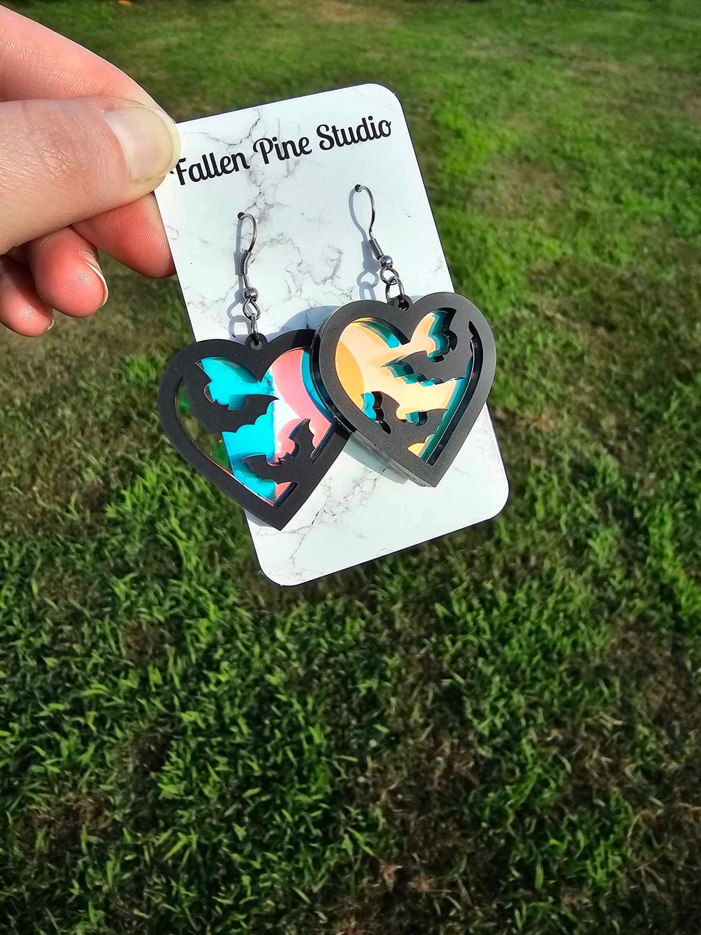 Iridescent Bat Hearts