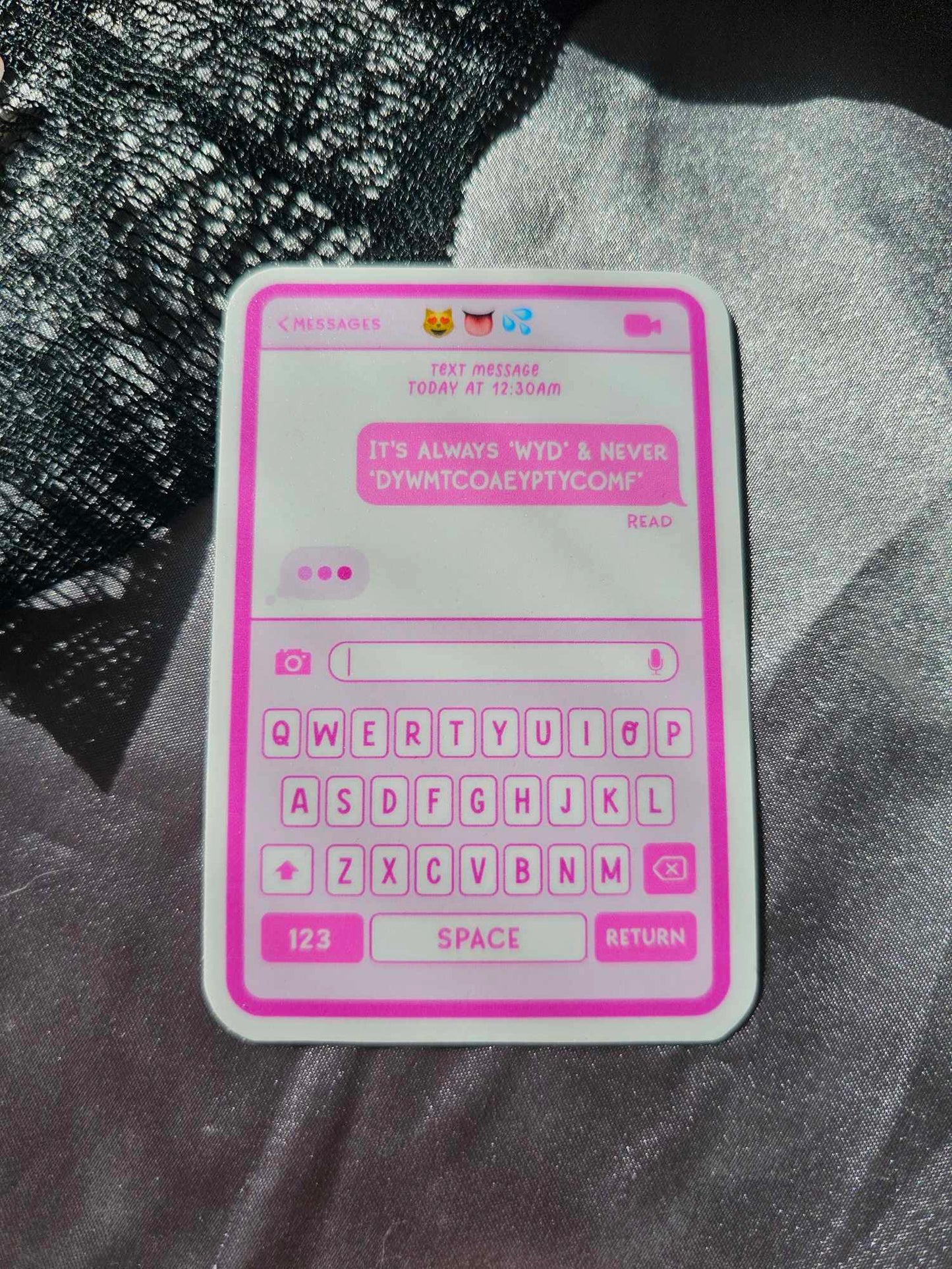 Always WYD Never Dywmtcoaeyptycomf