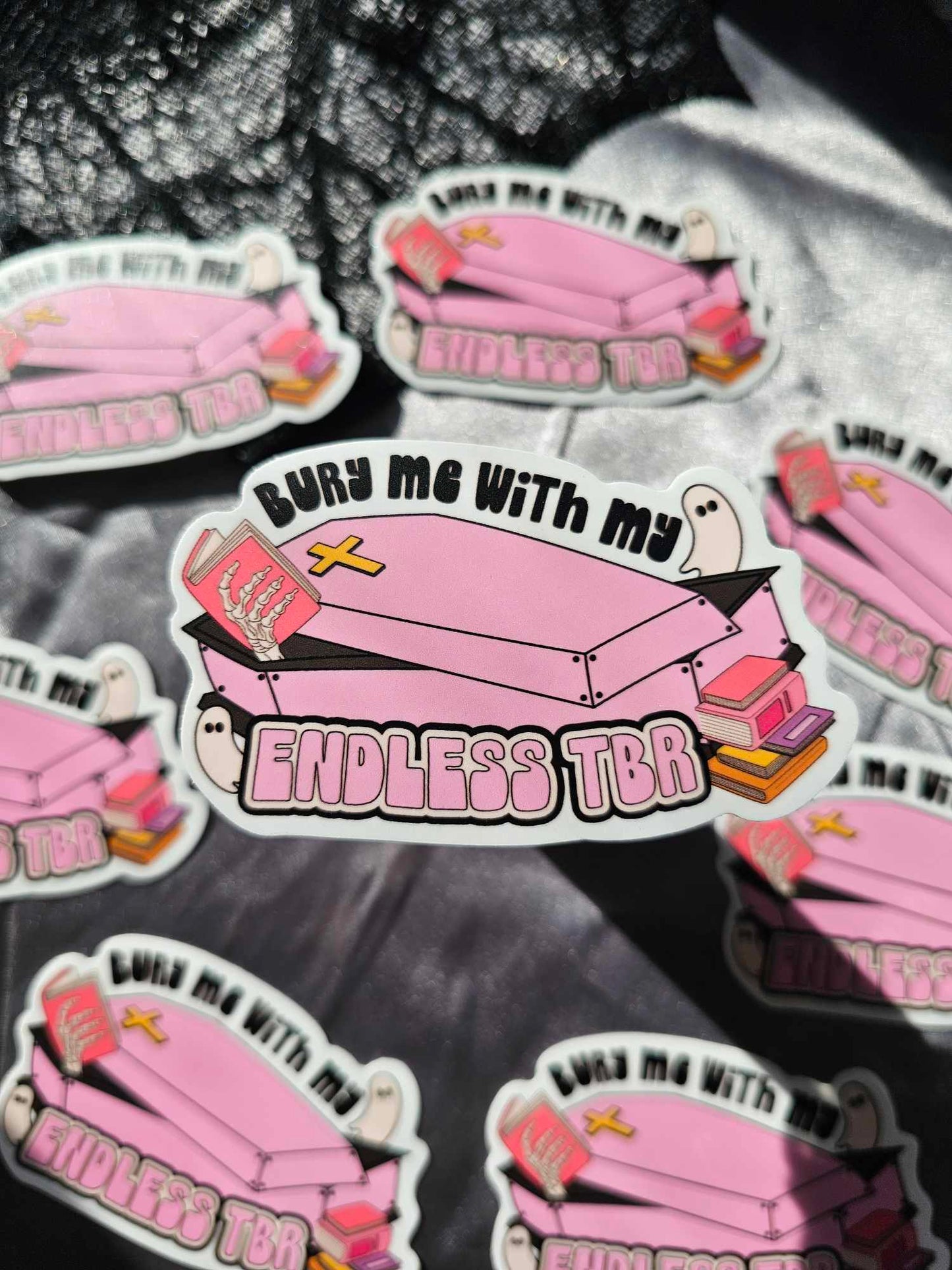 Bury Me With My TBR Sticker