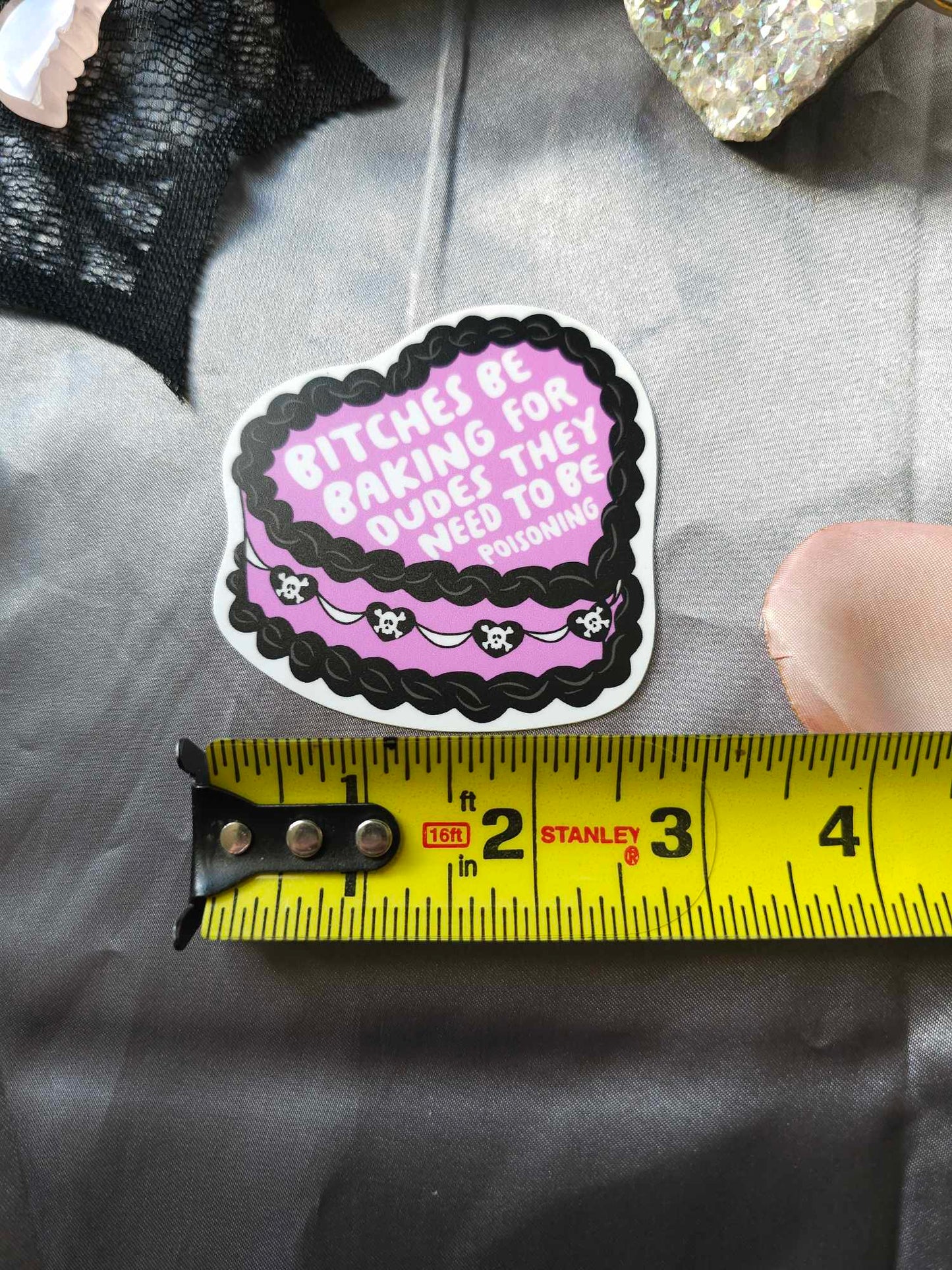 Bitches Be Baking Cake Sticker