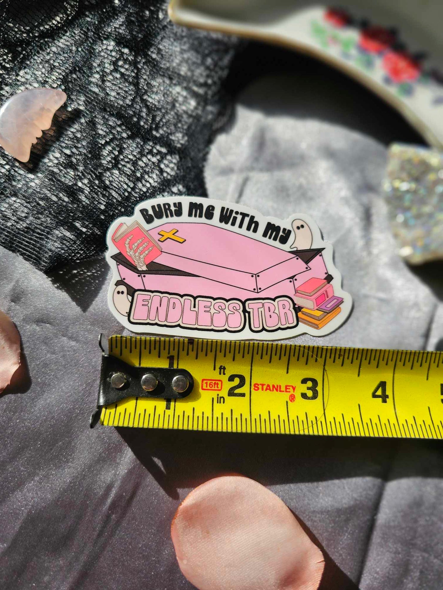 Bury Me With My TBR Sticker