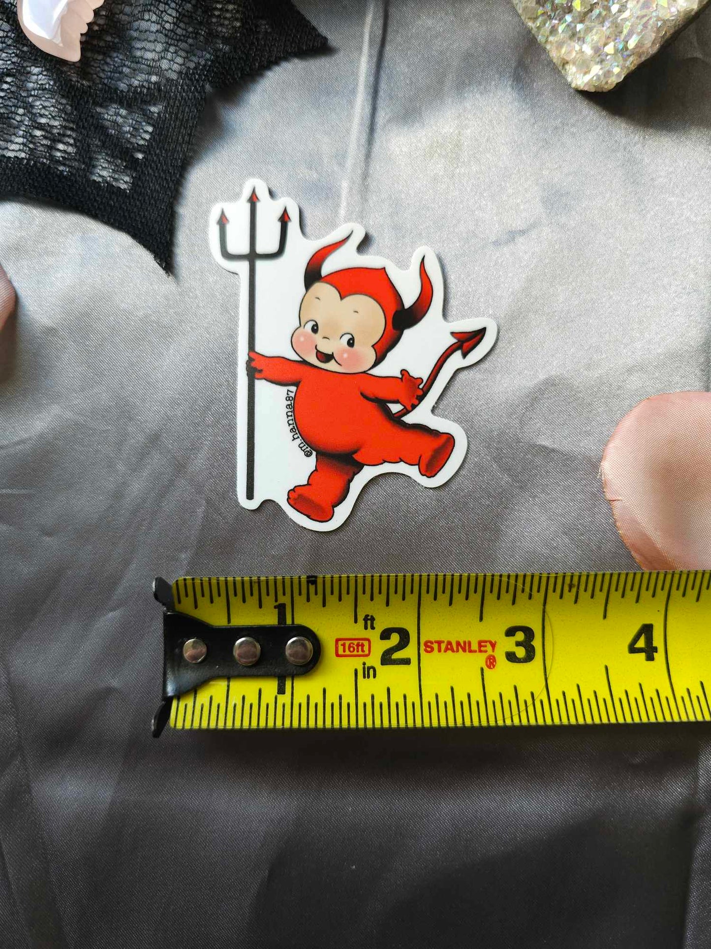 Devil Kewpie Sticker