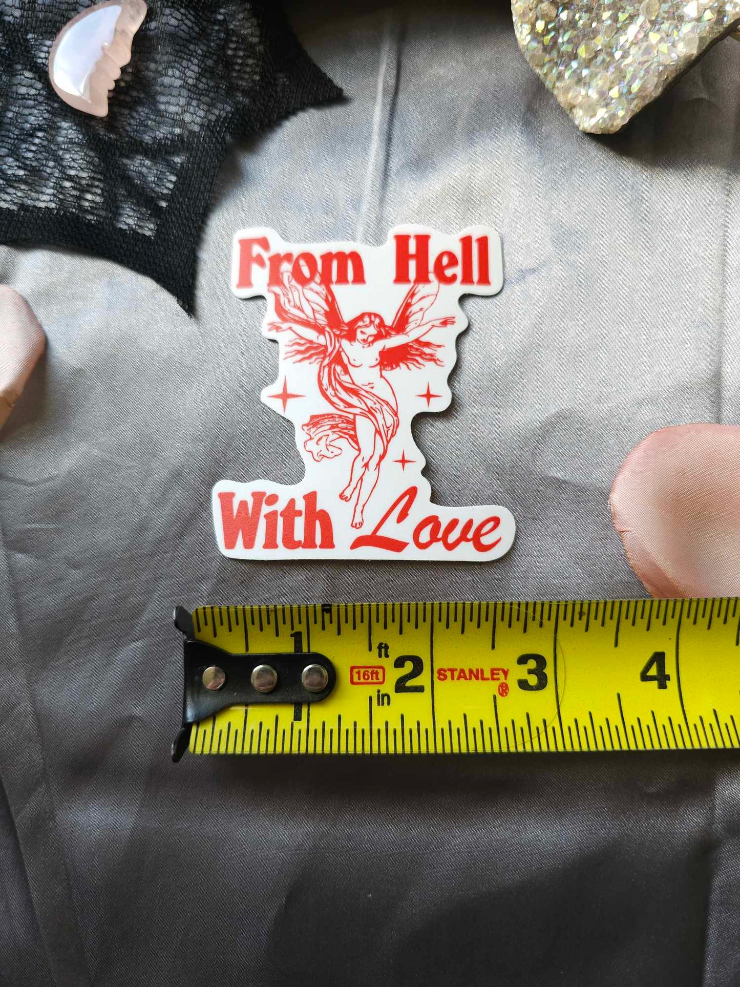 From Hell With Love Sticker