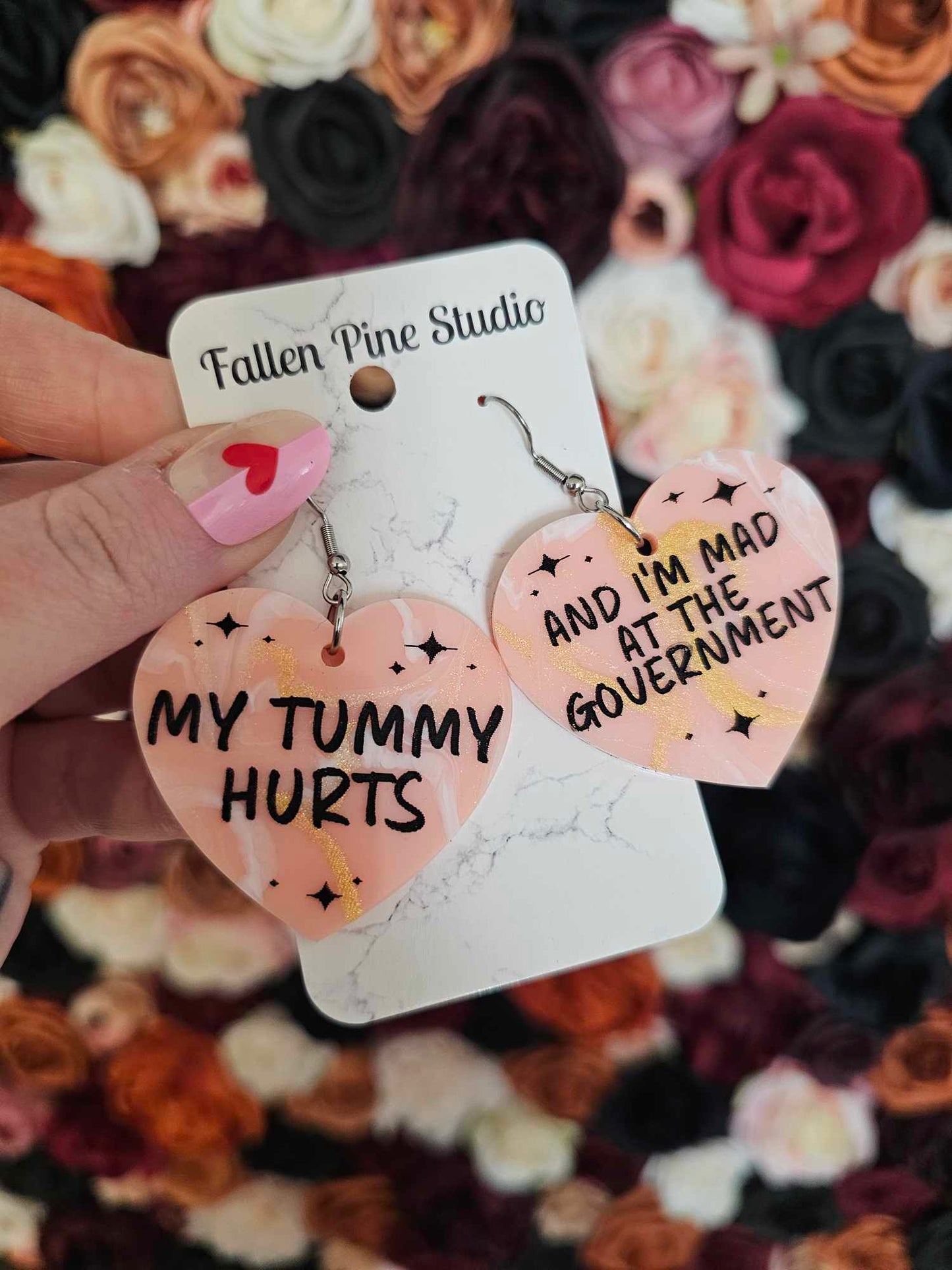 My Tummy Hurts and I'm Mad At The Government Hearts