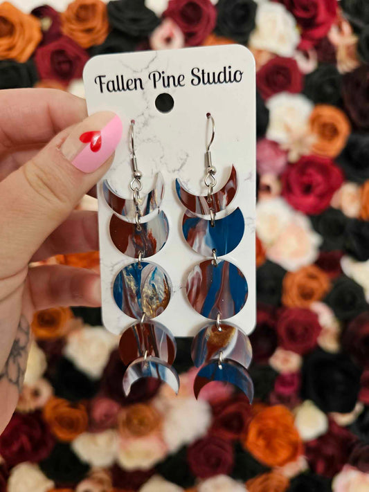 Copper Patina Full Moon Phases