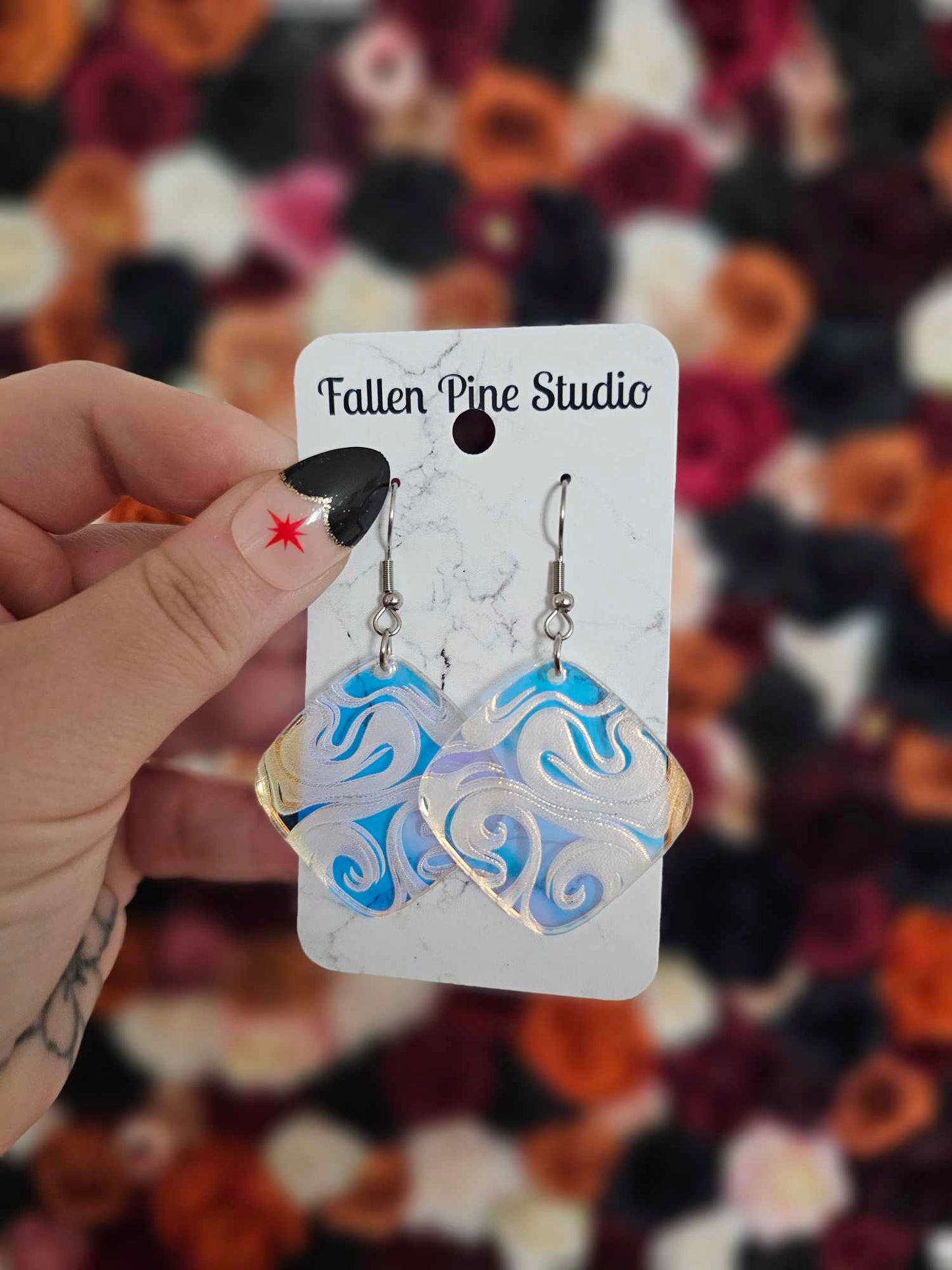 Iridescent Paint Spills