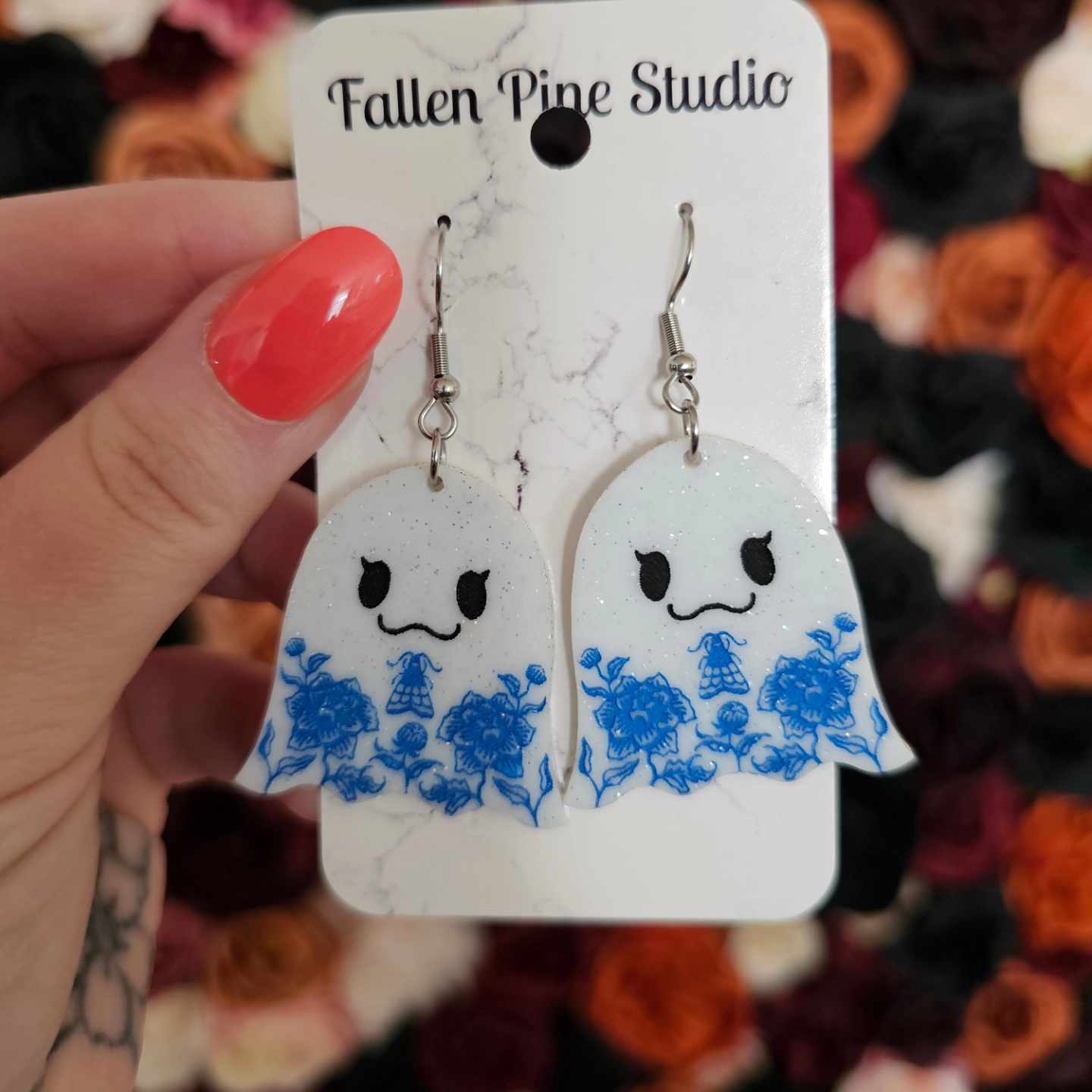 Blue Vintage Spring Ghosts