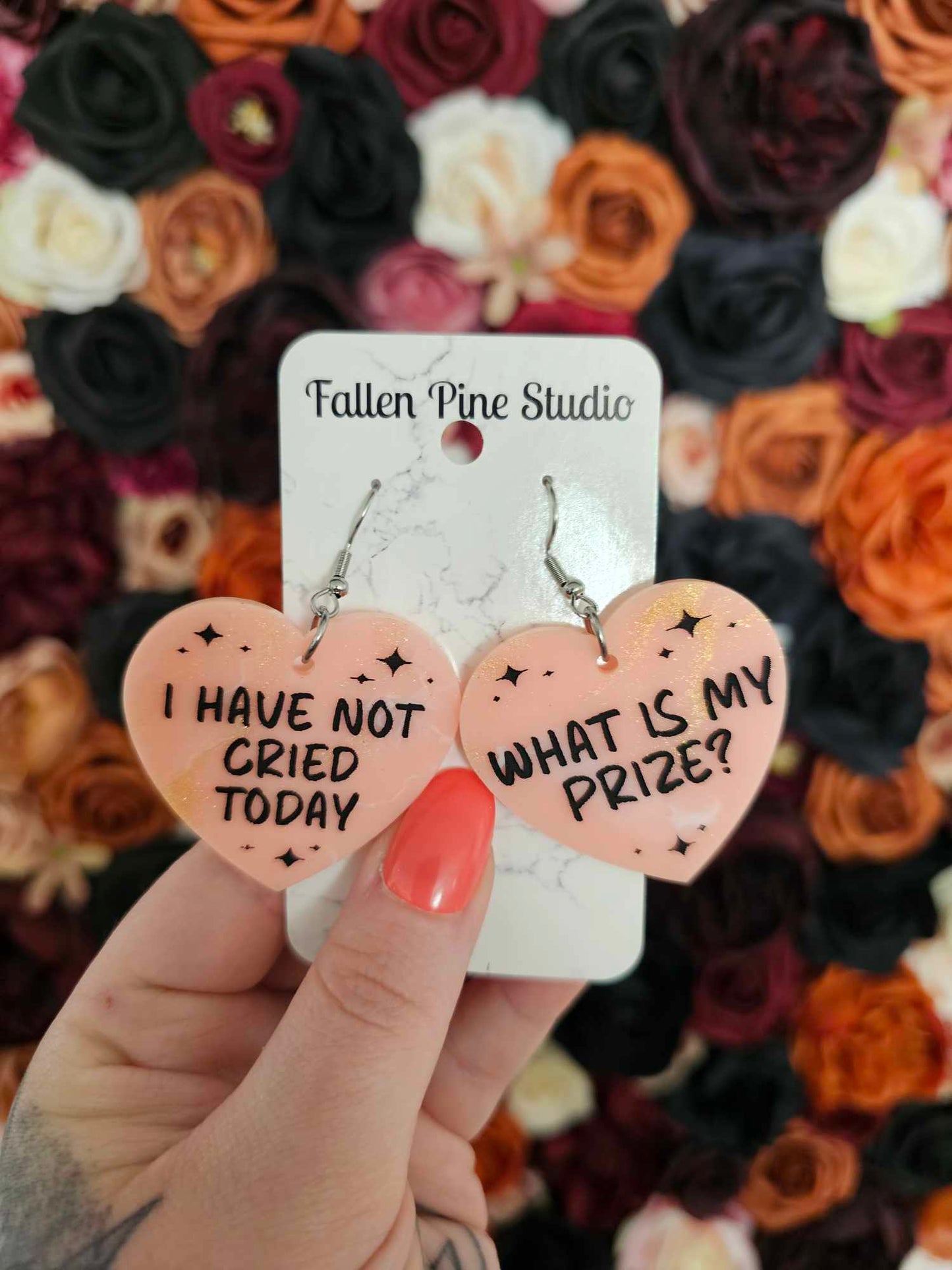 I Have Not Cried Today Hearts