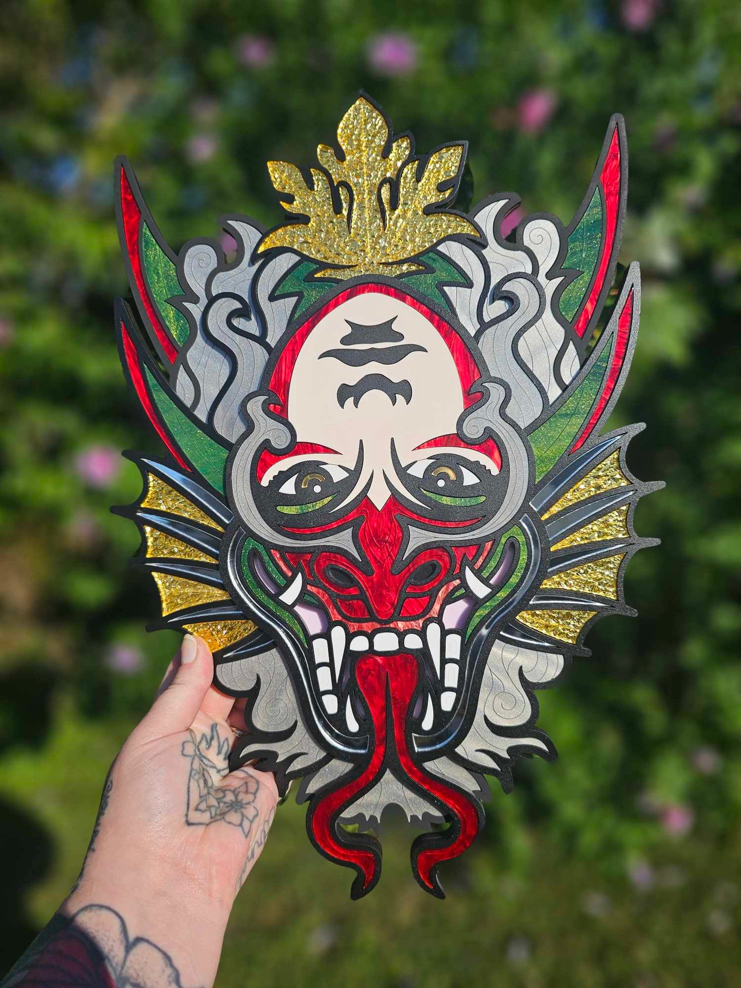 Two Faced Demon Lady