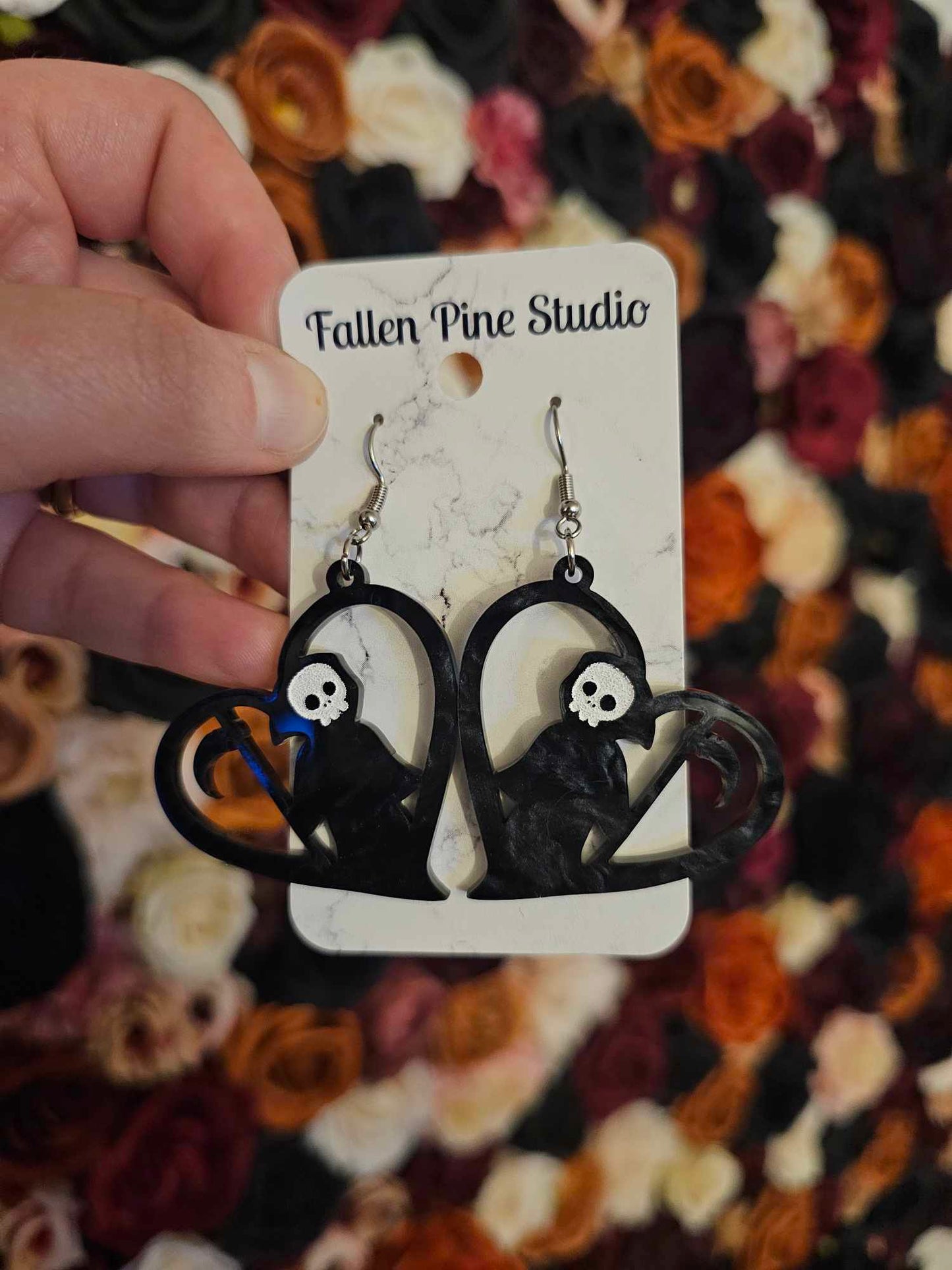 Black Pearl Grim Reaper Hearts