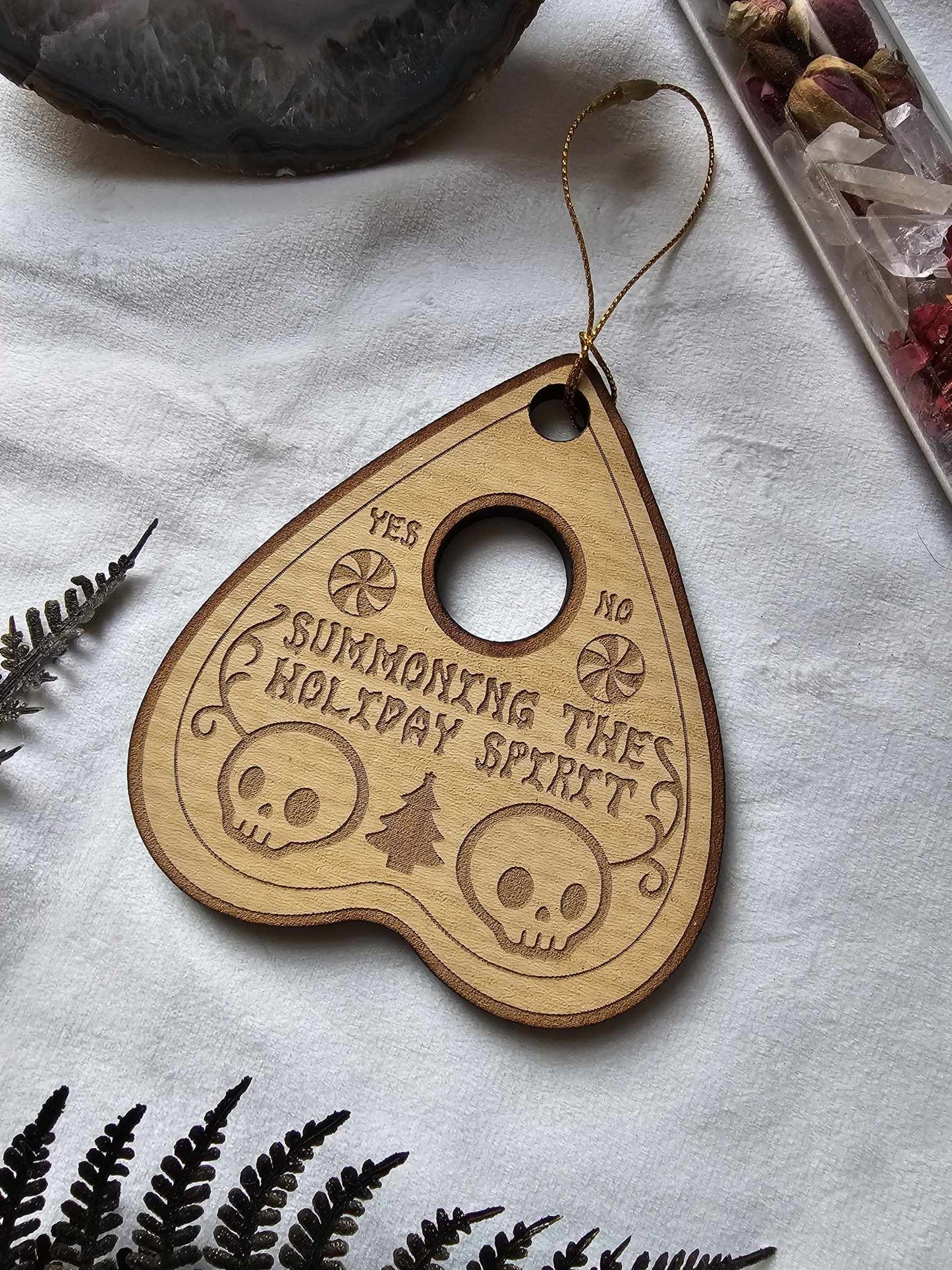 Summoning The Holiday Spirit Ornament