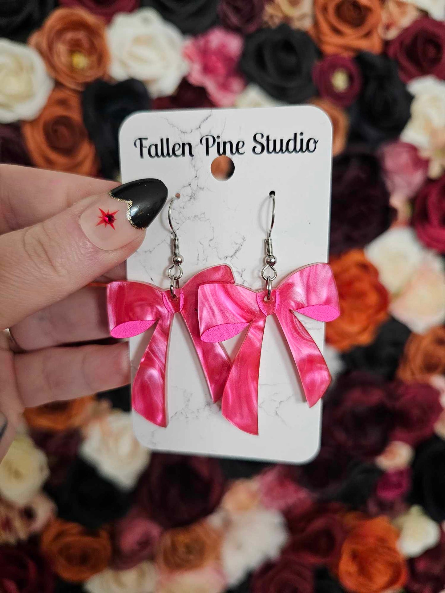 Simple Coquette Bows (Pink)