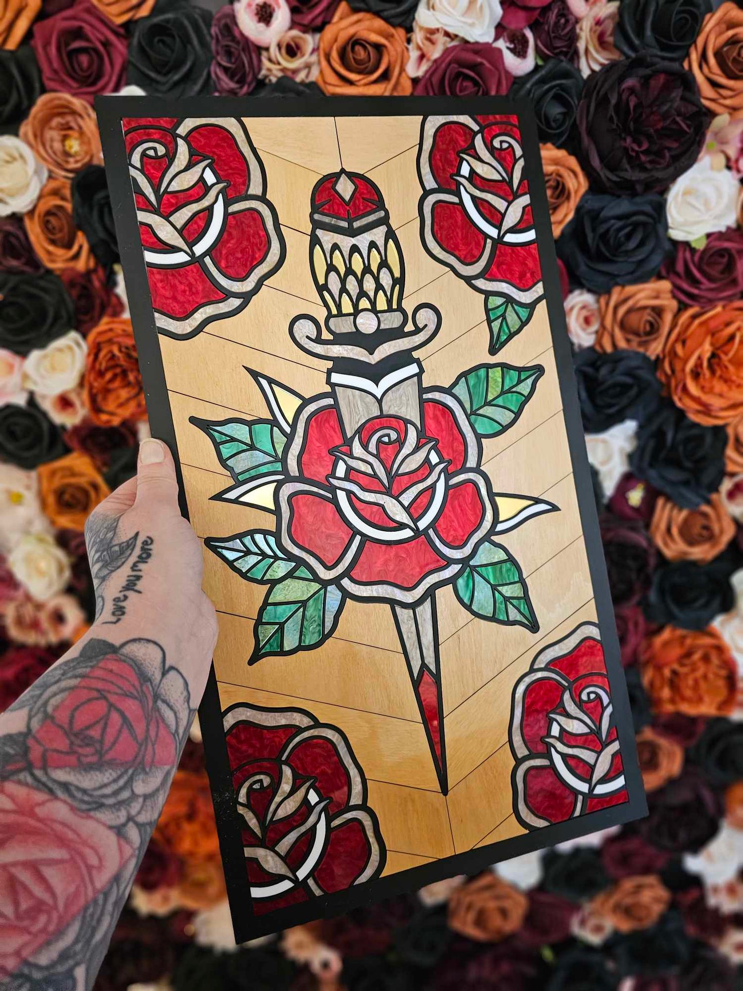 Dagger Rose Mosaic