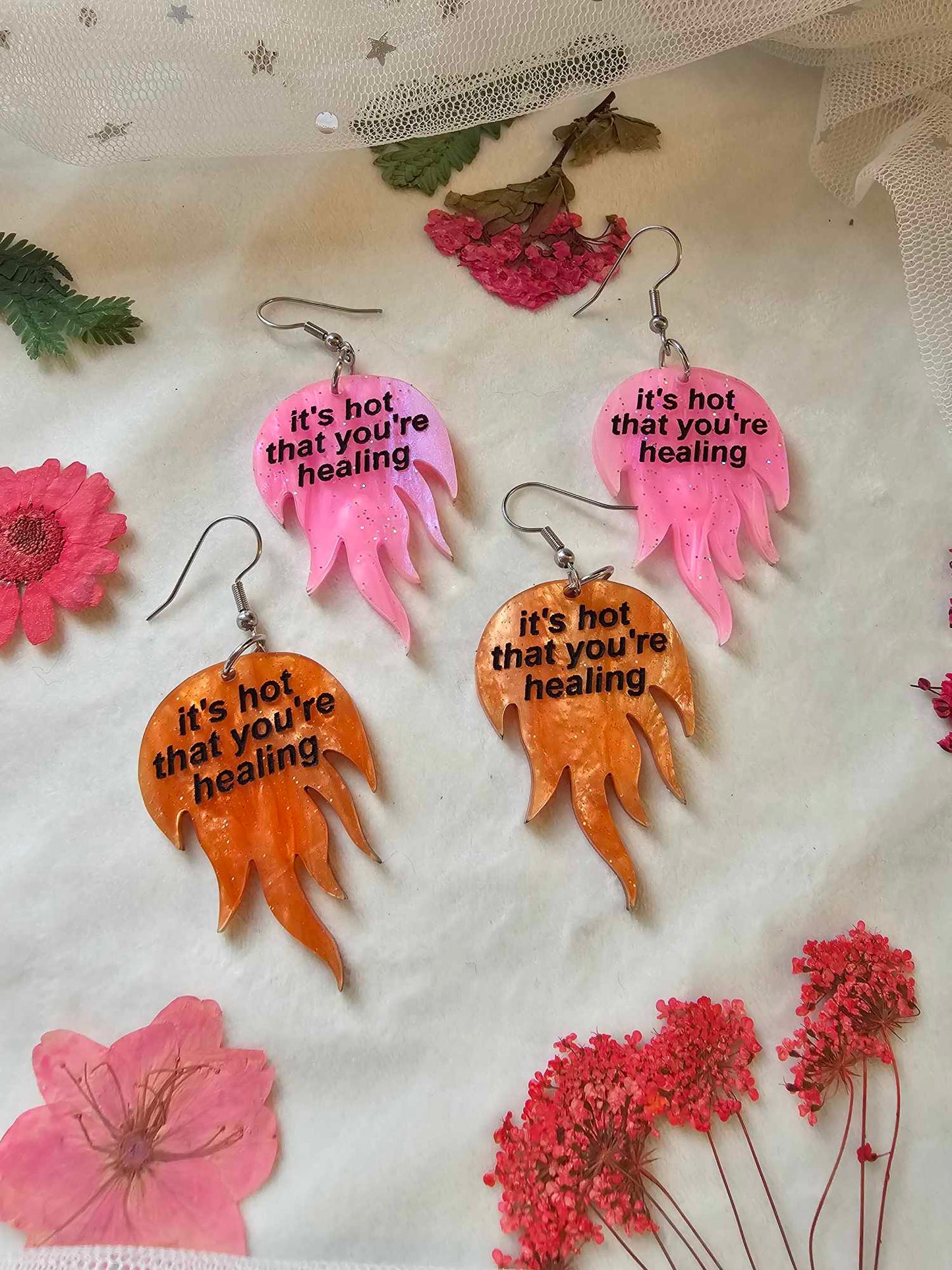 It's Hot That You're Healing Flames