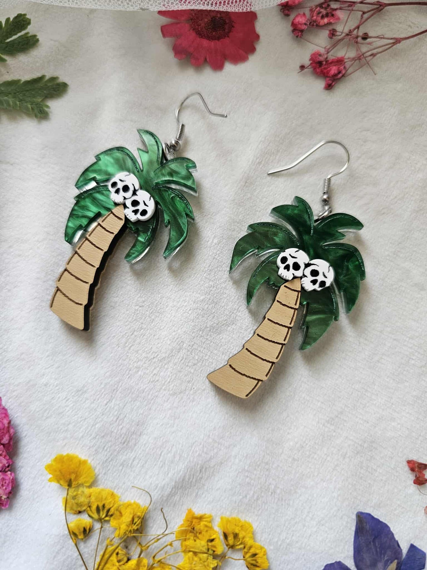 Skull Palm Trees