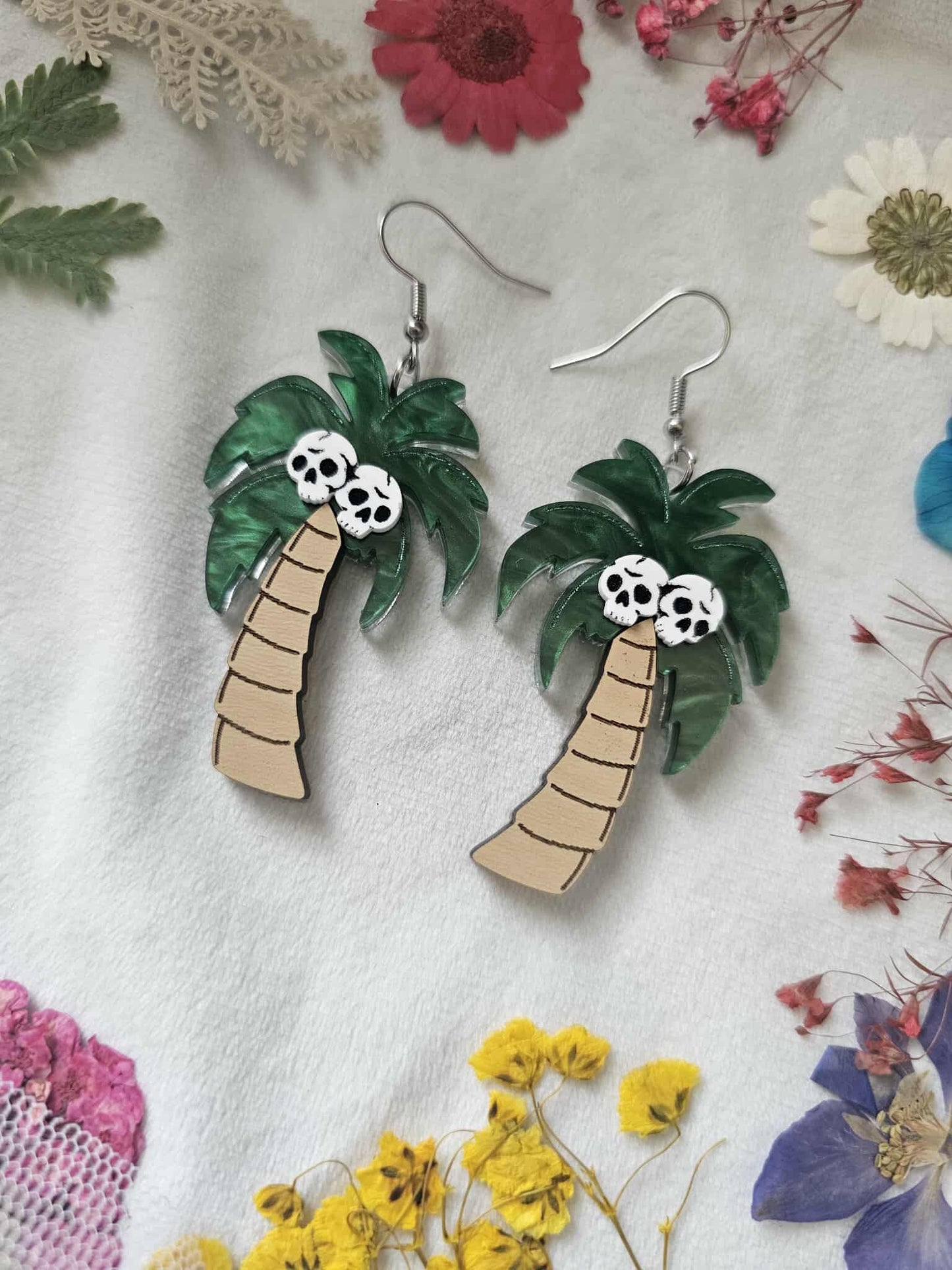 Skull Palm Trees