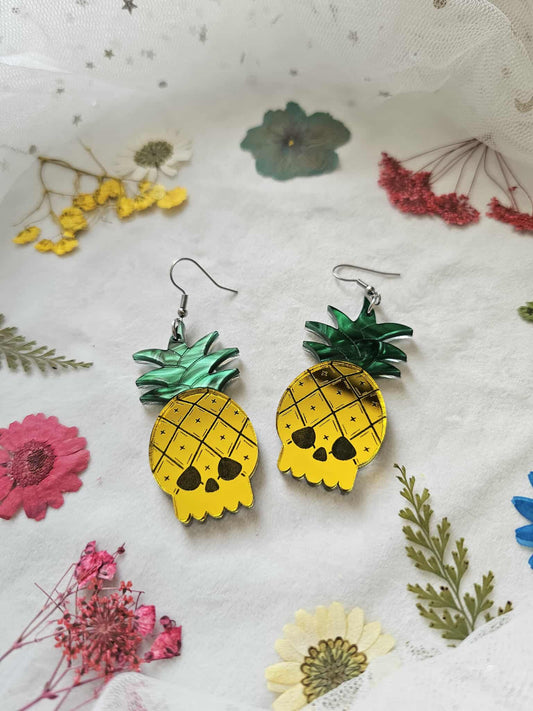 Mirror Pineapple Skulls