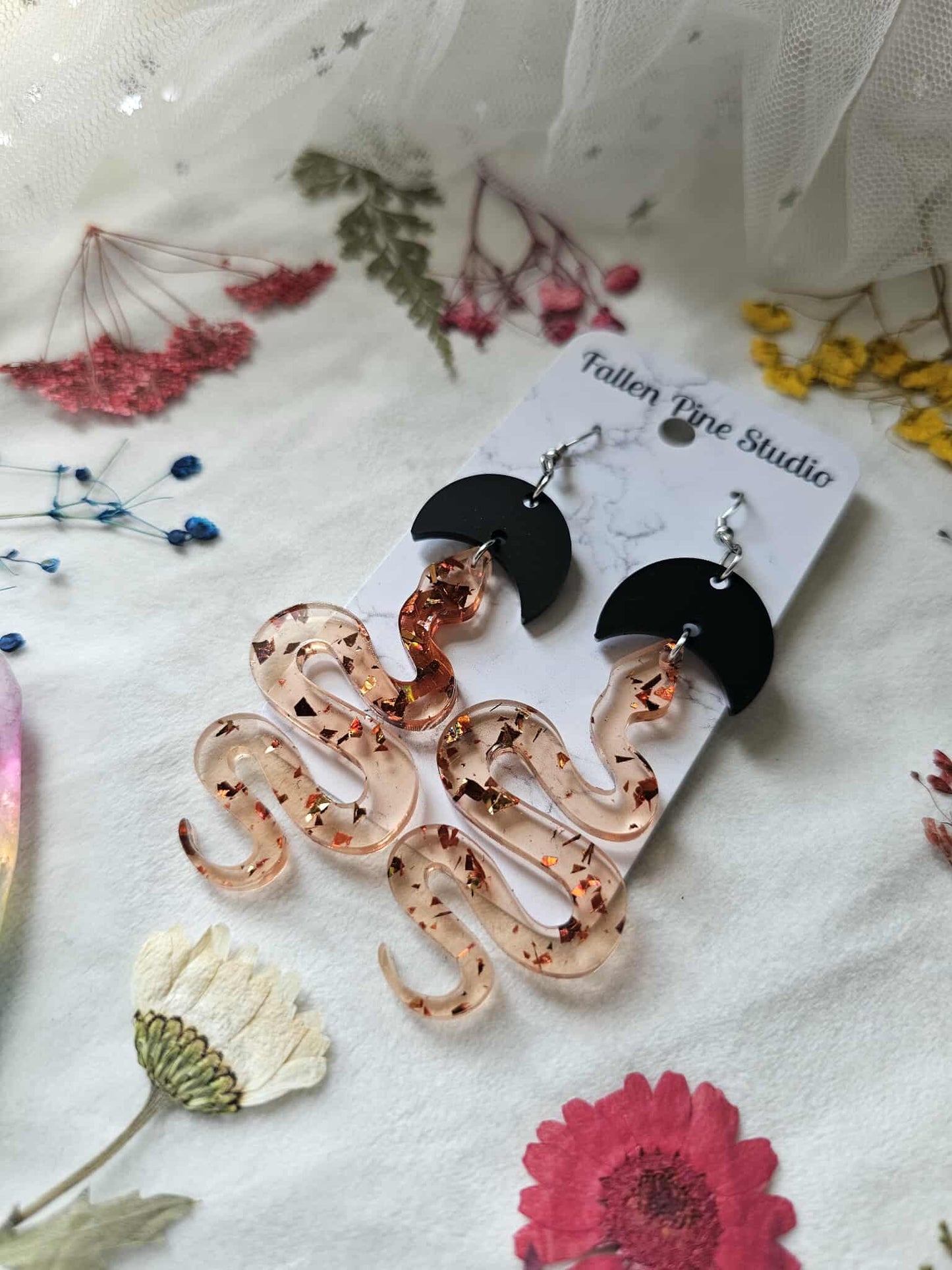 Orange Crystal Flake Snakes (market OS)