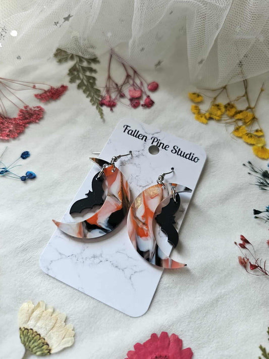 Halloween Swirl Bat Moons (market OS)