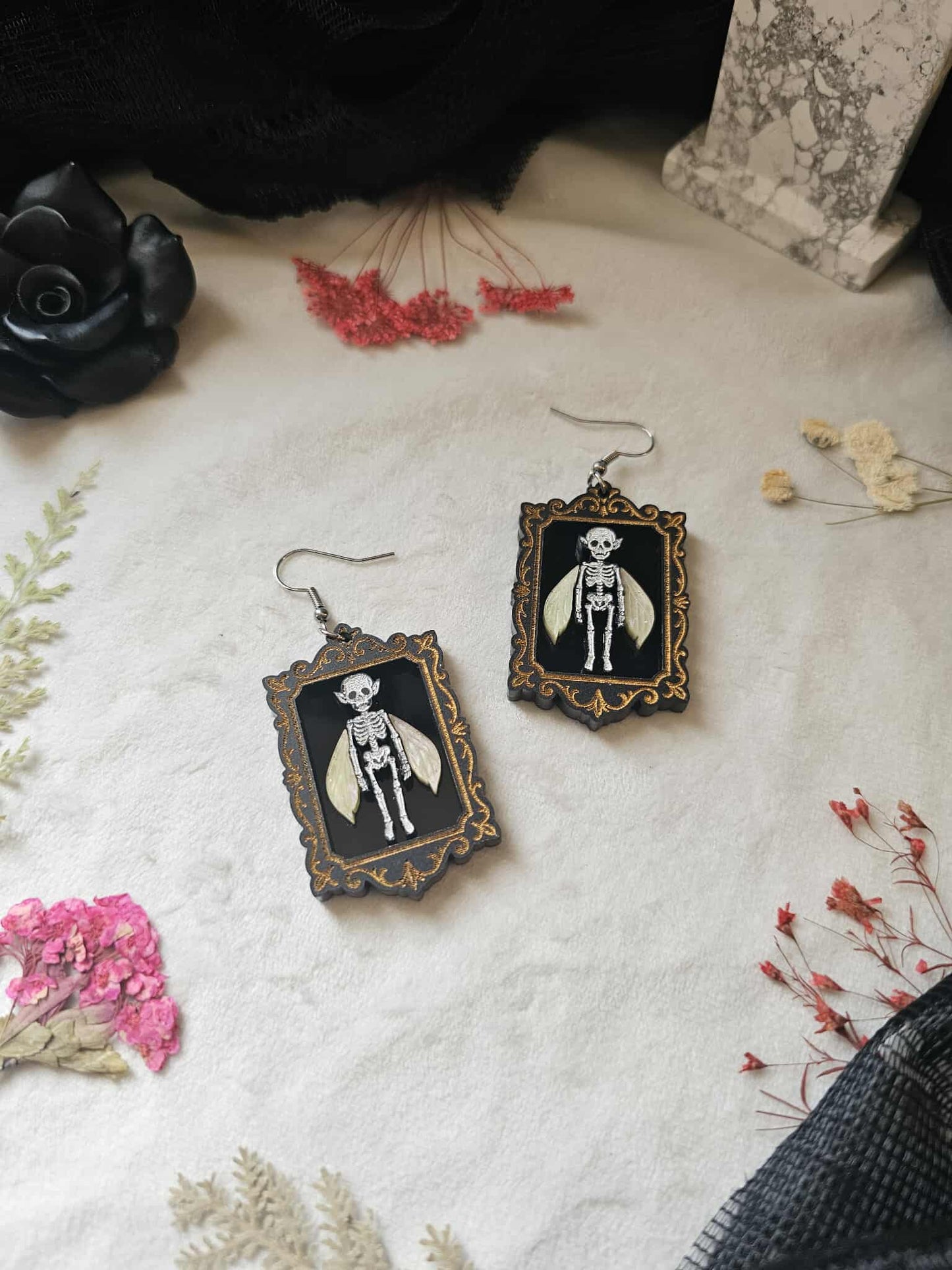 Framed Fairy Skeleton