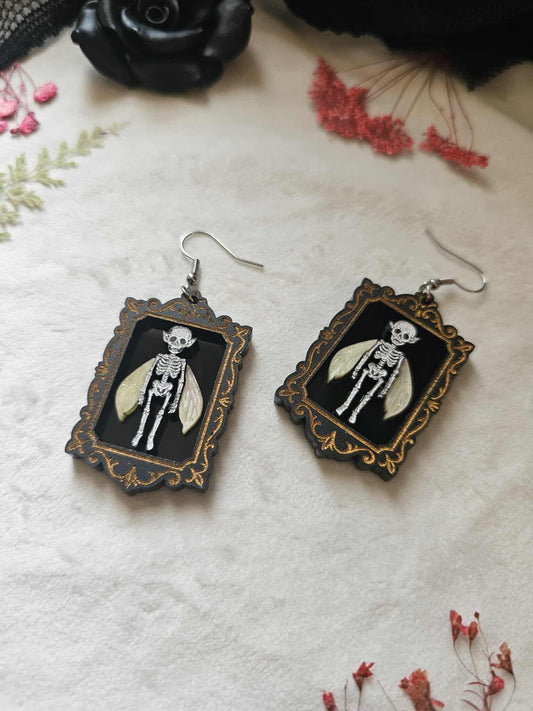 Framed Fairy Skeleton