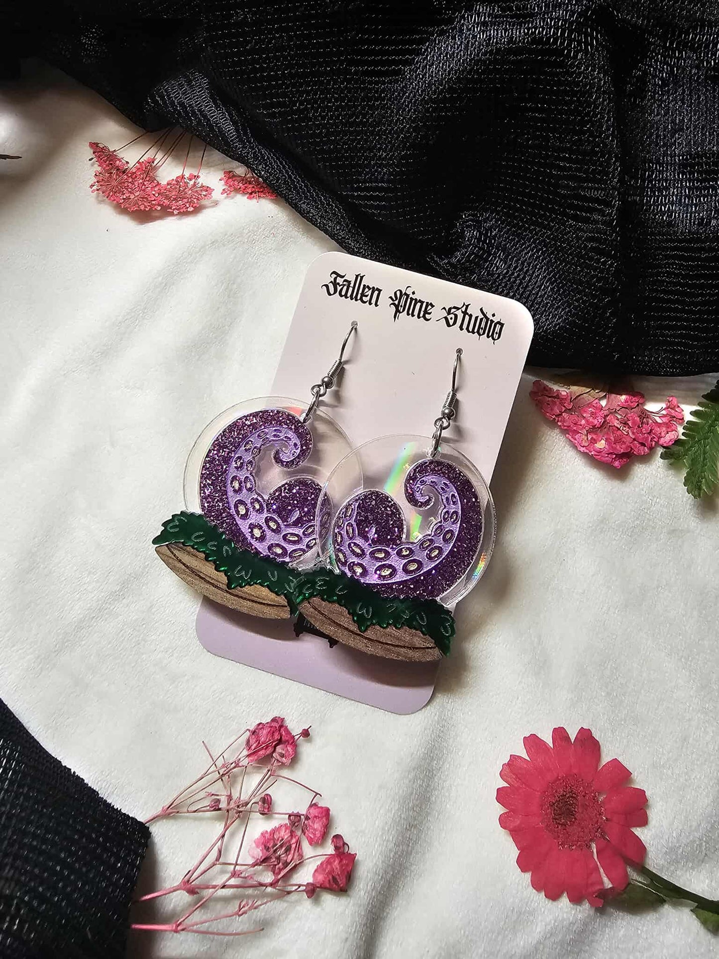 Tentacle Jar Glitter Iridescent - (blkfr OS)