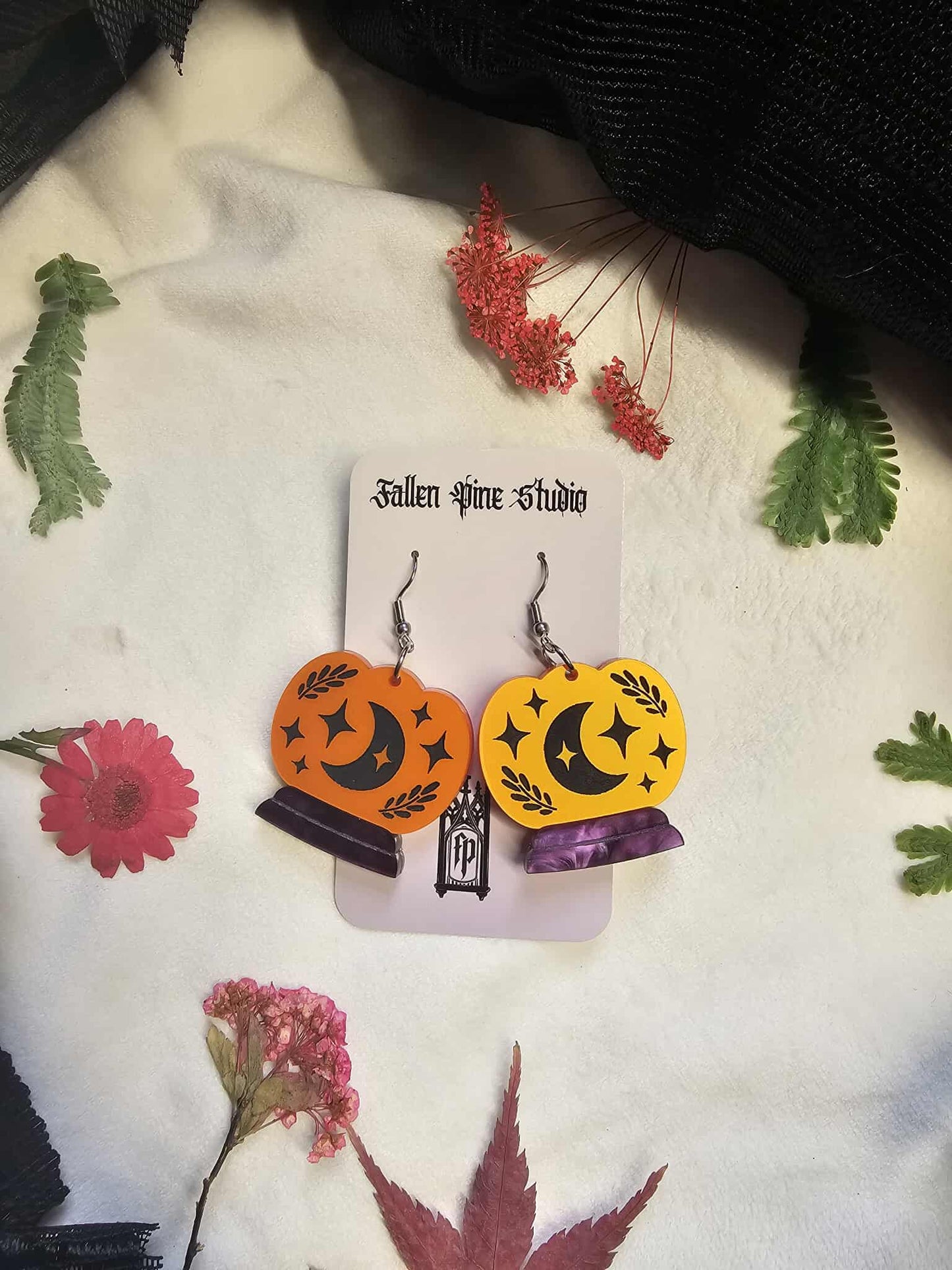 Pumpkin Crystal balls - (blkfr OS)