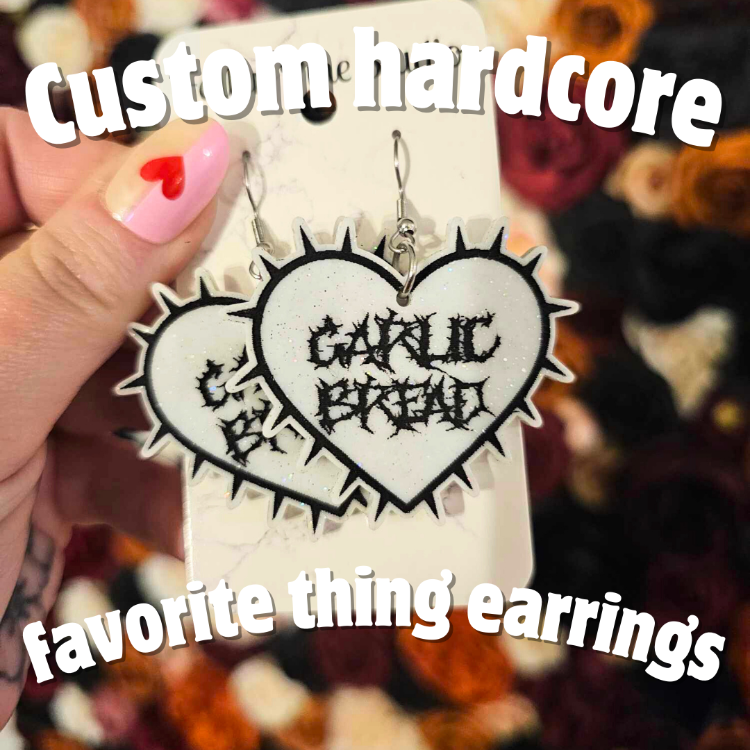 CUSTOM Hardcore Hearts (read description)!