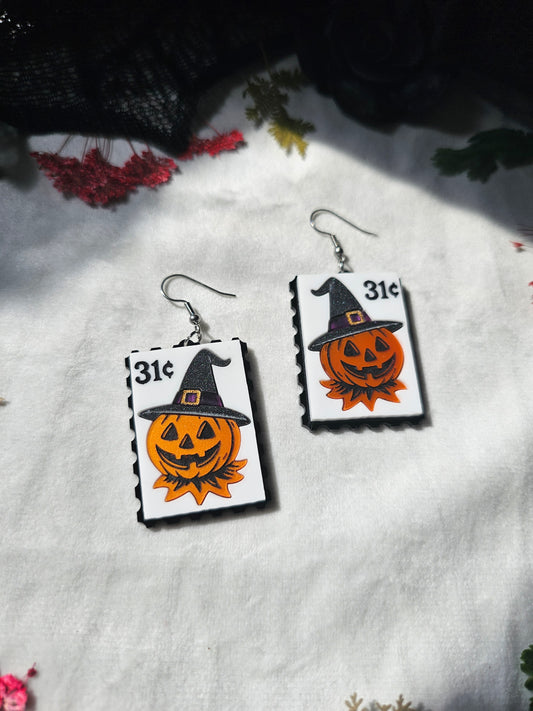 Vintage Pumpkin Stamp