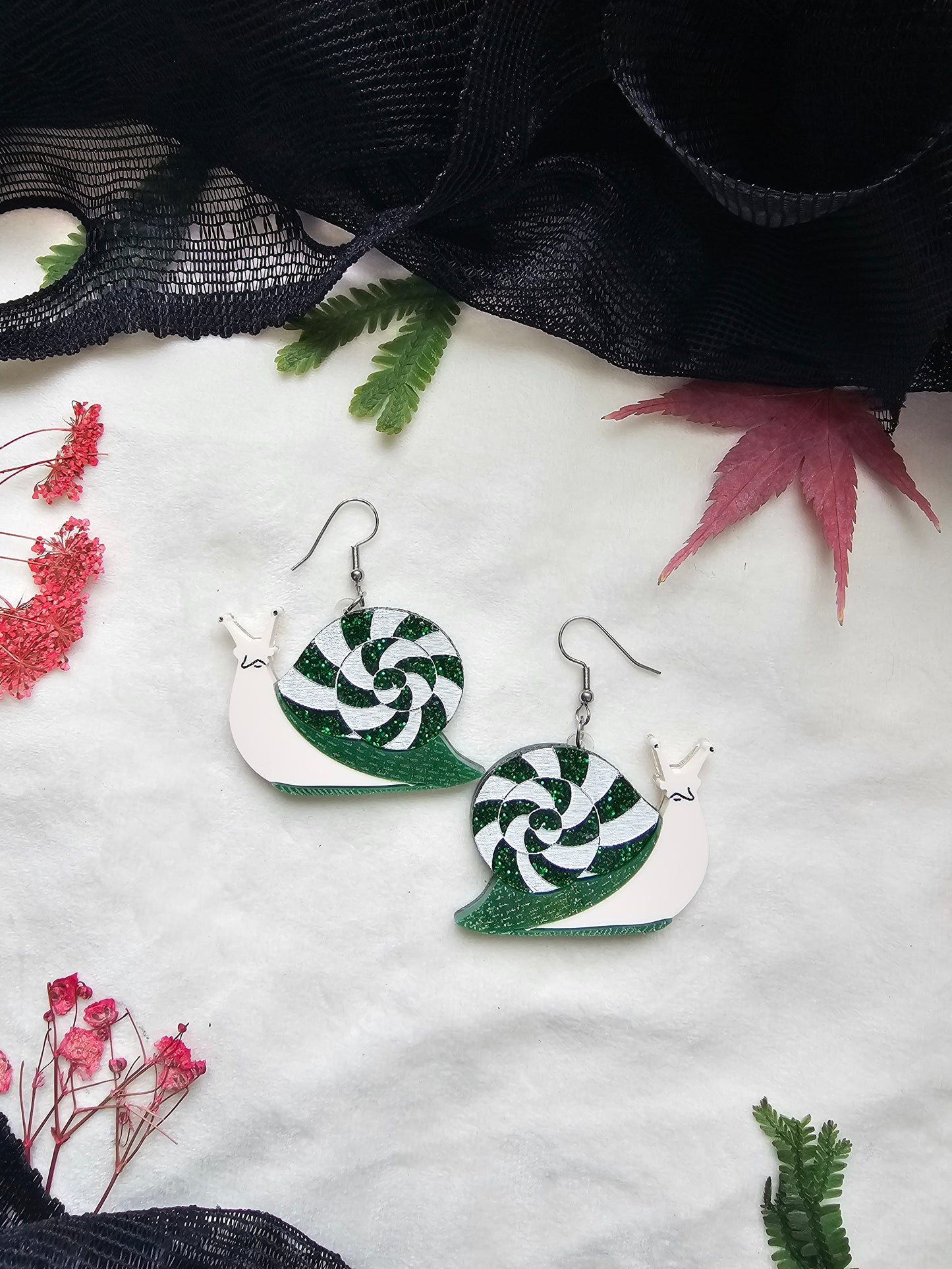 Peppermint Snails - Green