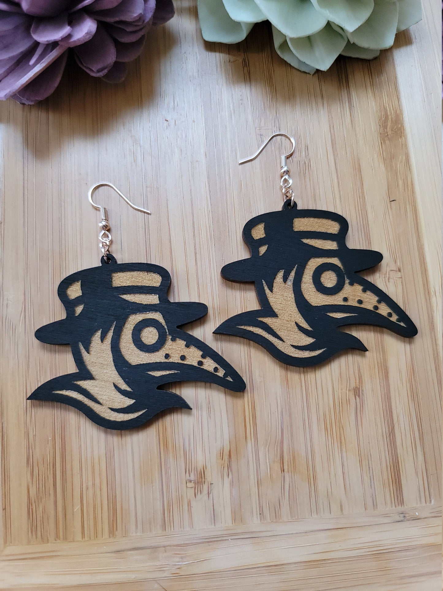 Wooden Plague Doctors