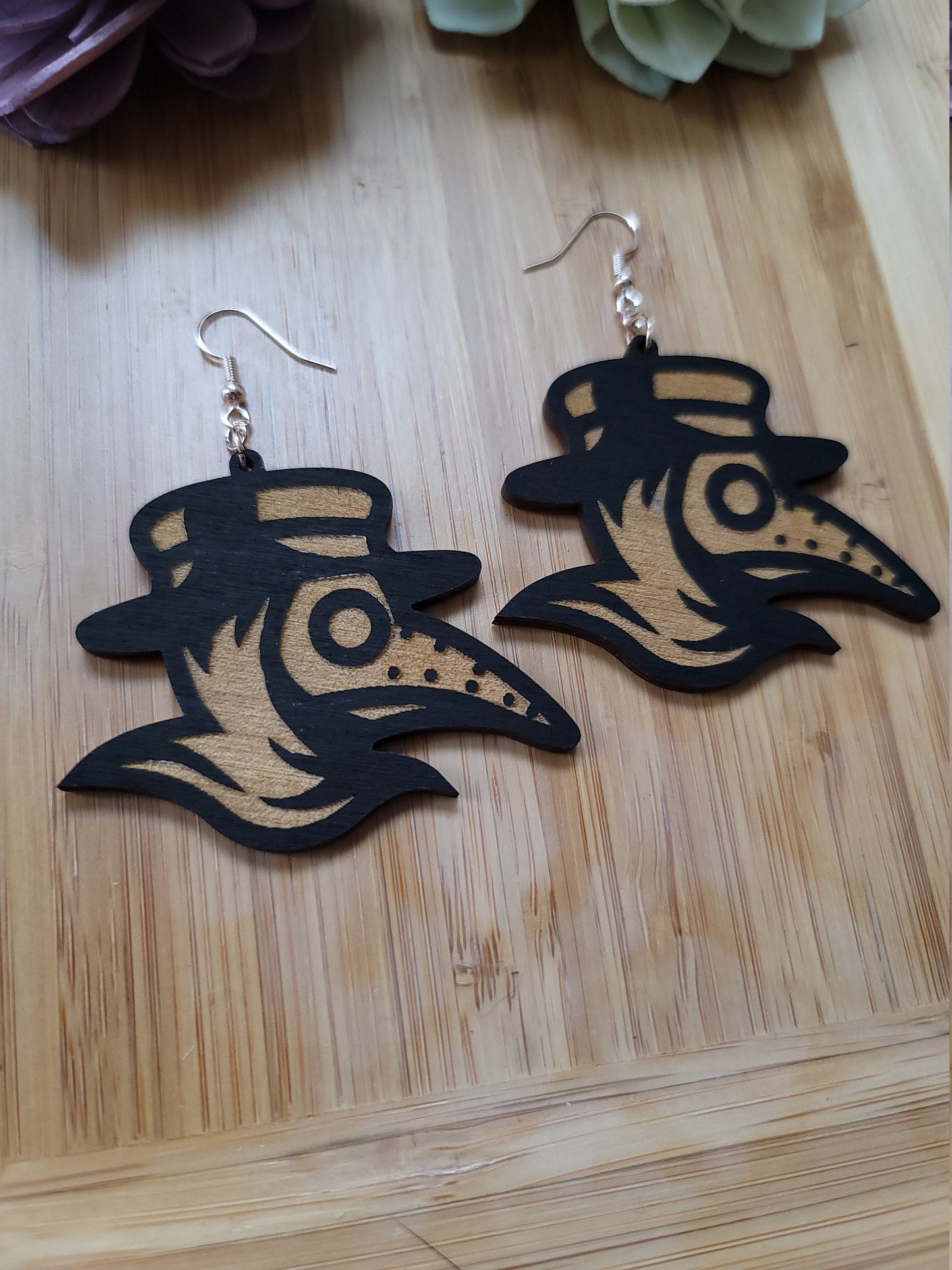 Wooden Plague Doctors