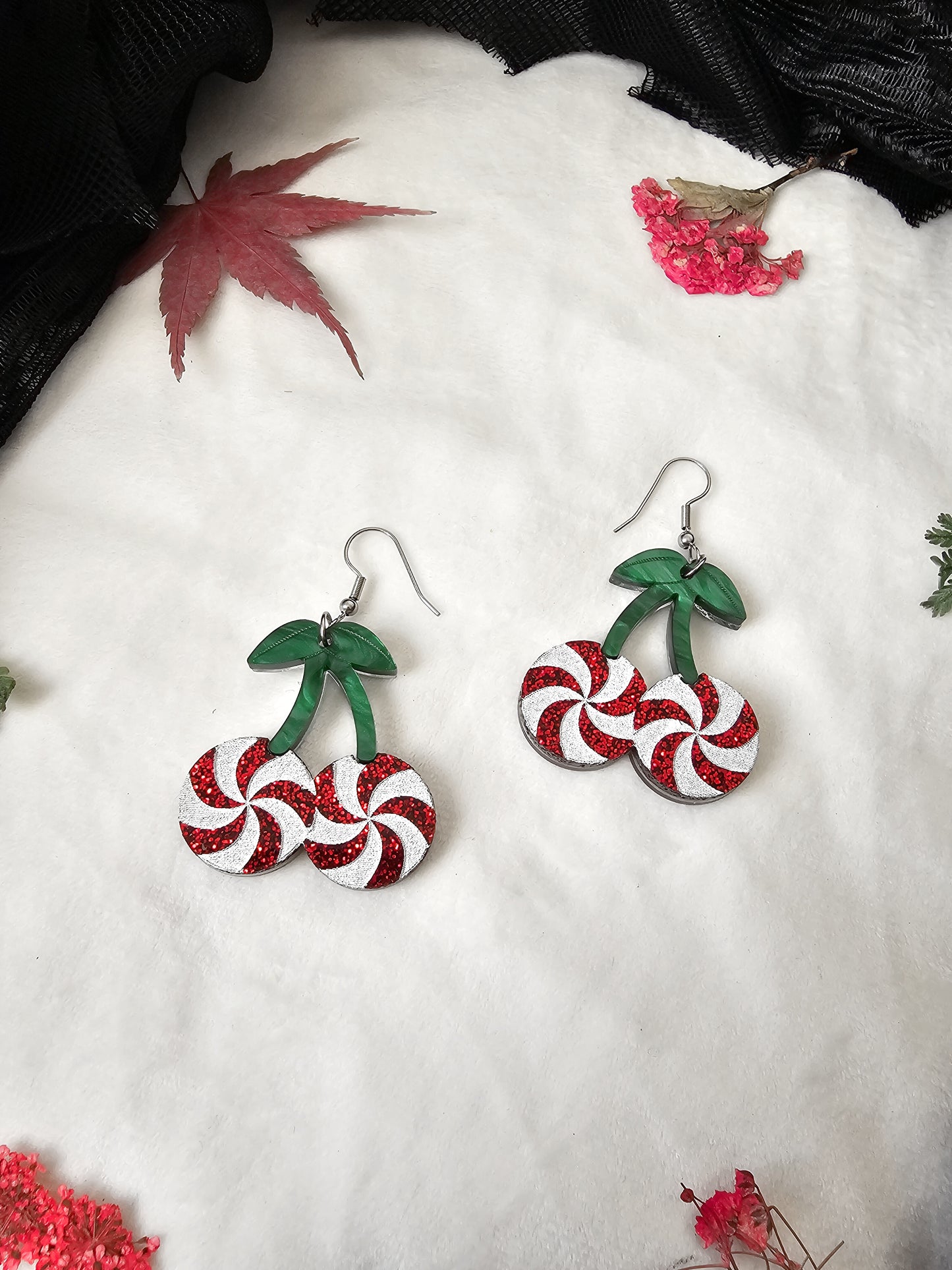 Peppermint Cherries