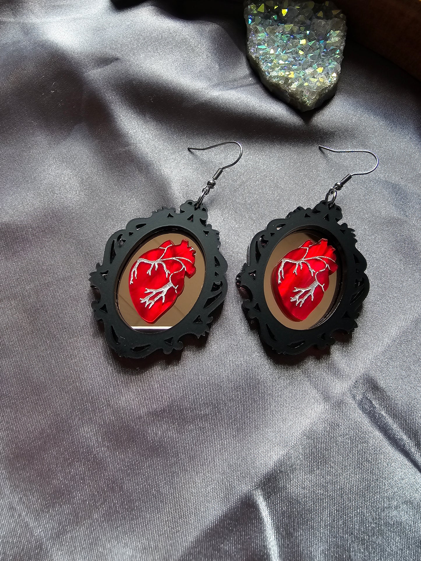 Gothic Framed Hearts