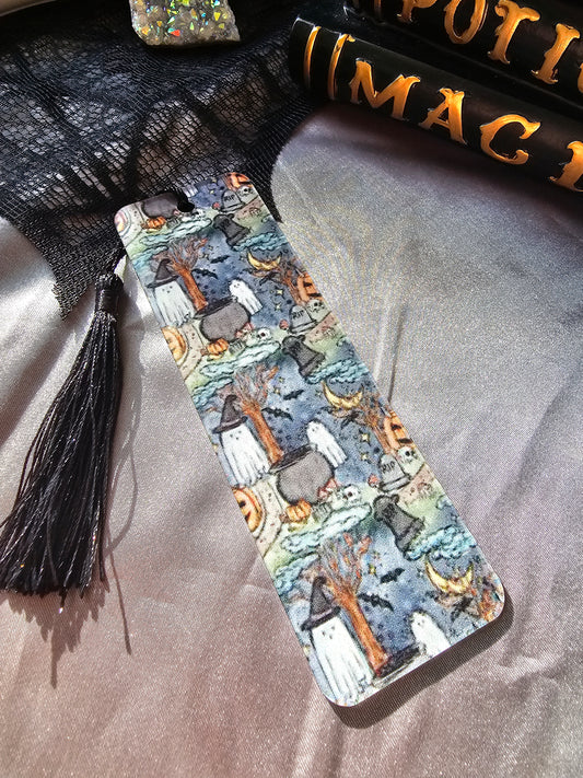 Halloween Scene Bookmark