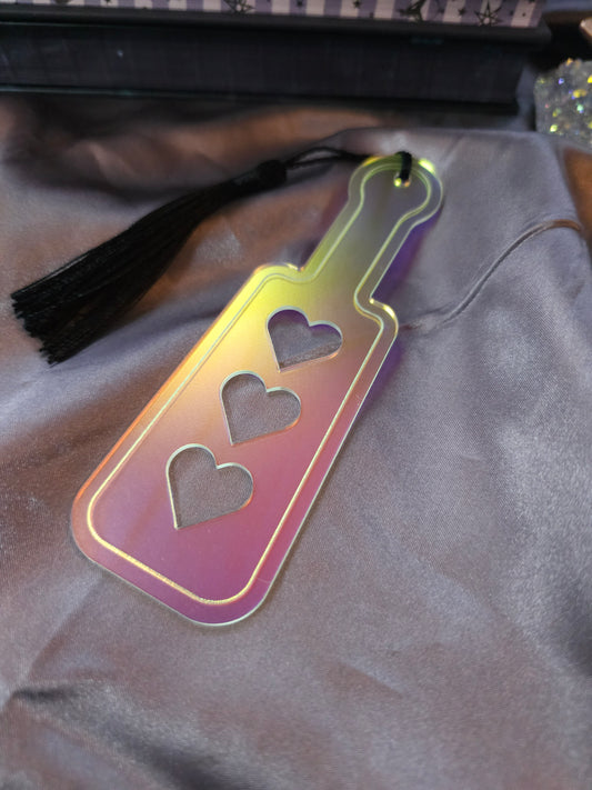 Heart Paddle Bookmark