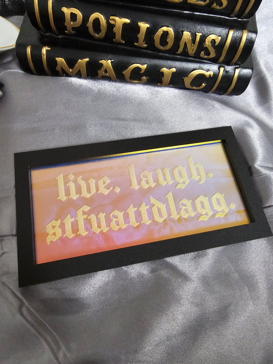 Live Laugh Stfuattdlagg Shelf Decor