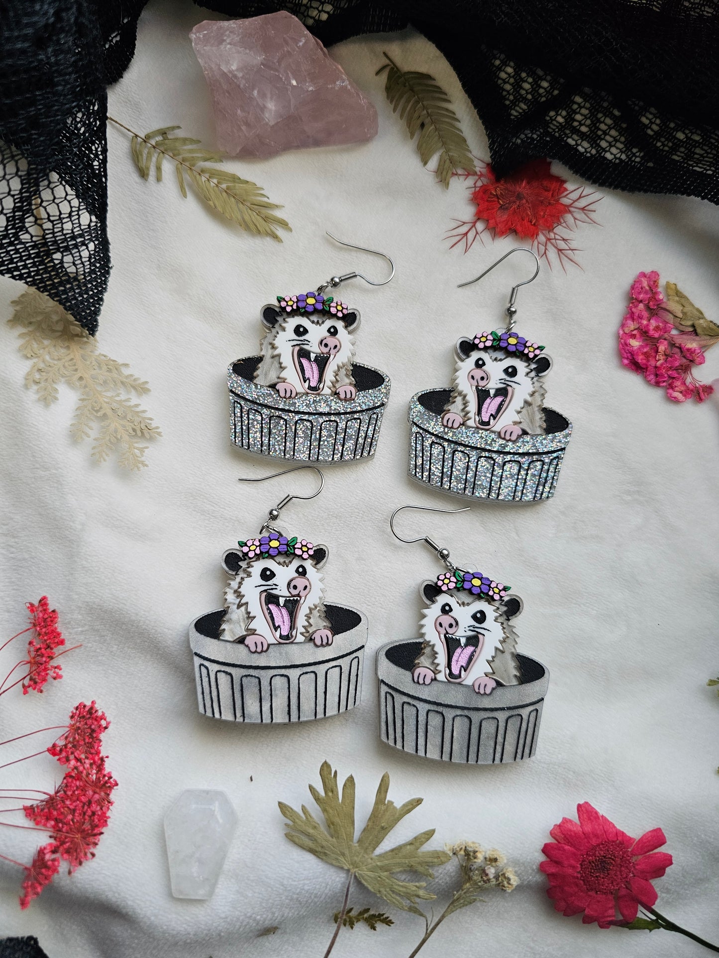Spring Trash Opossums