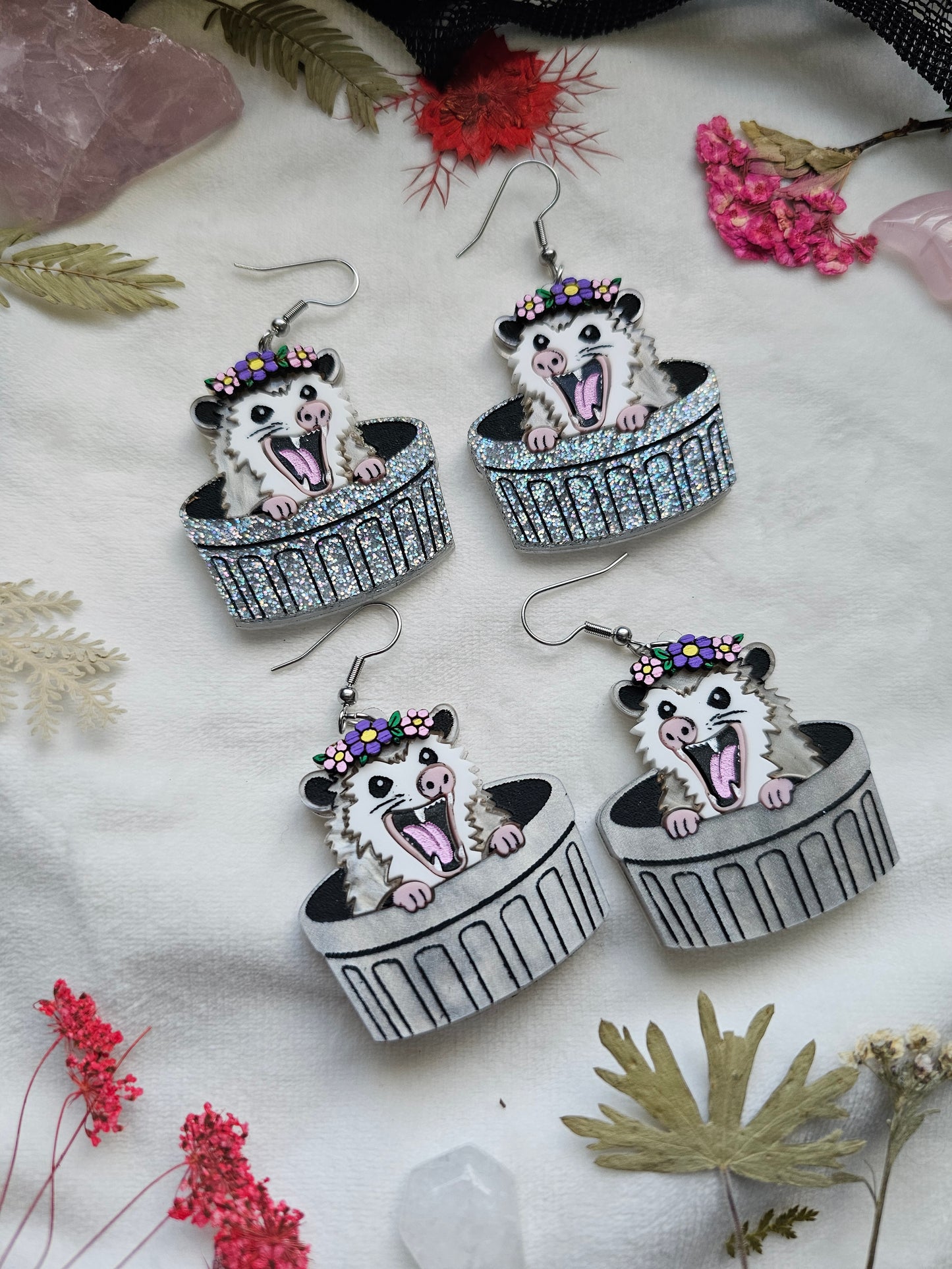 Spring Trash Opossums