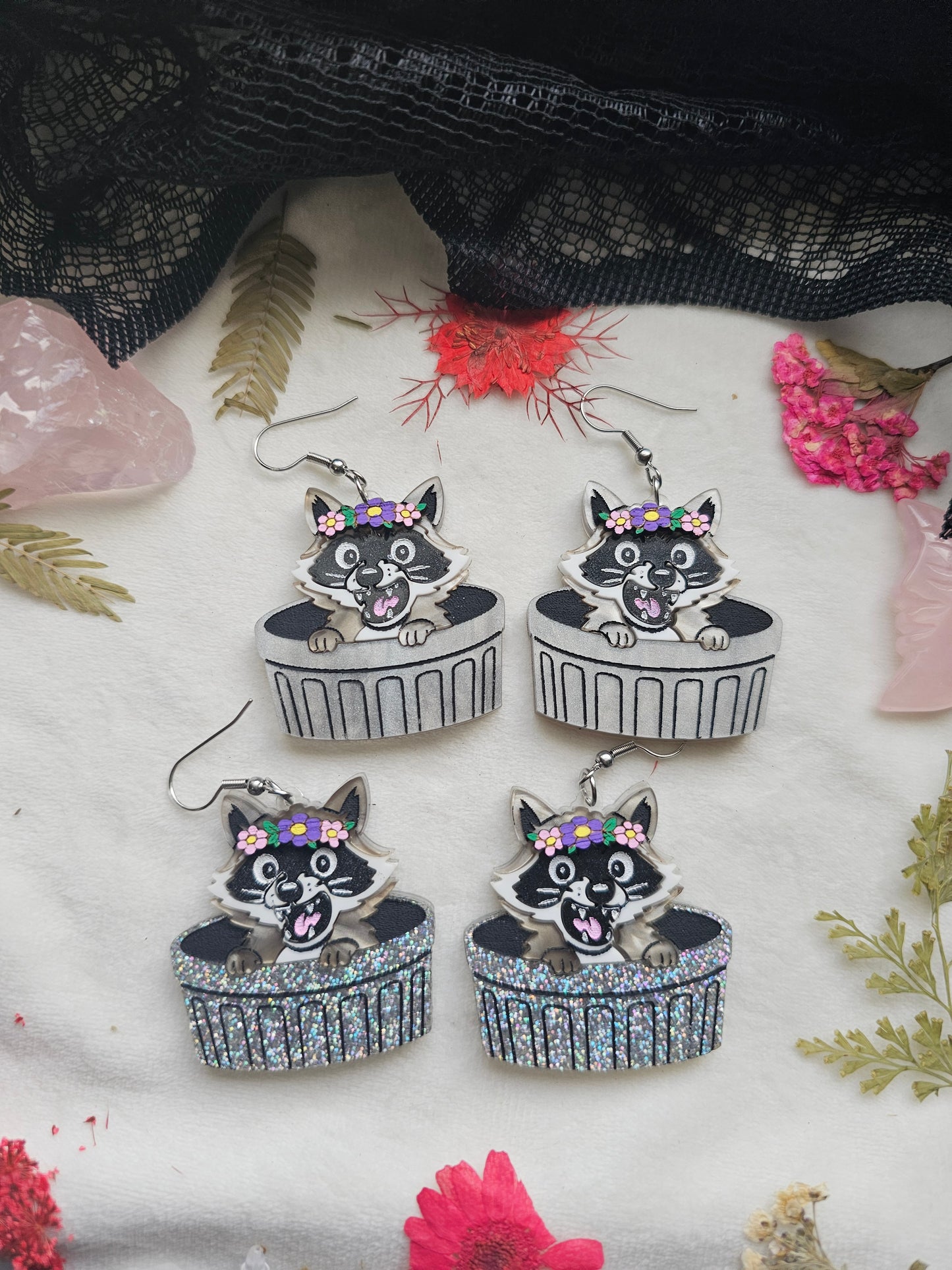 Spring Trash Raccoons