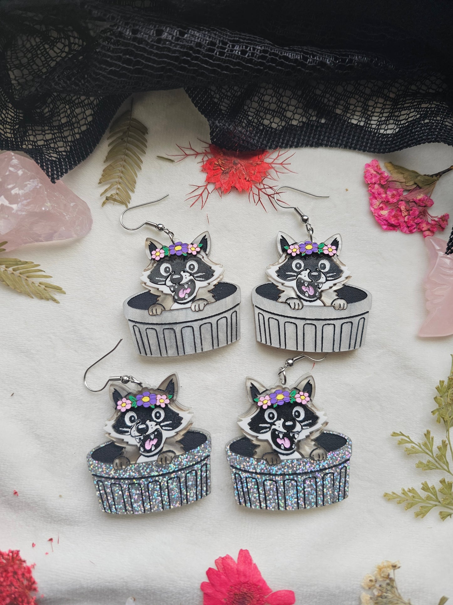 Spring Trash Raccoons