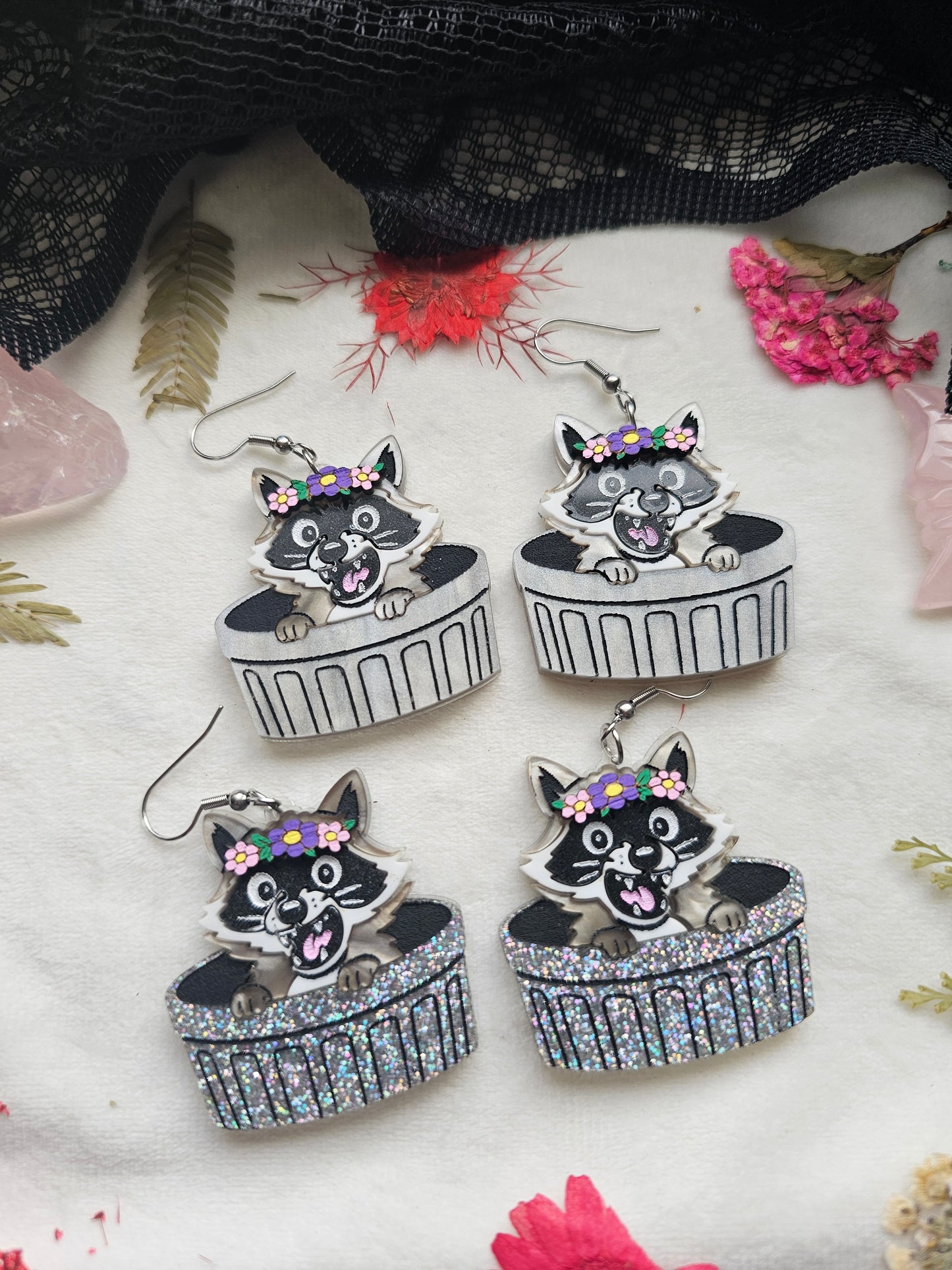 Spring Trash Raccoons