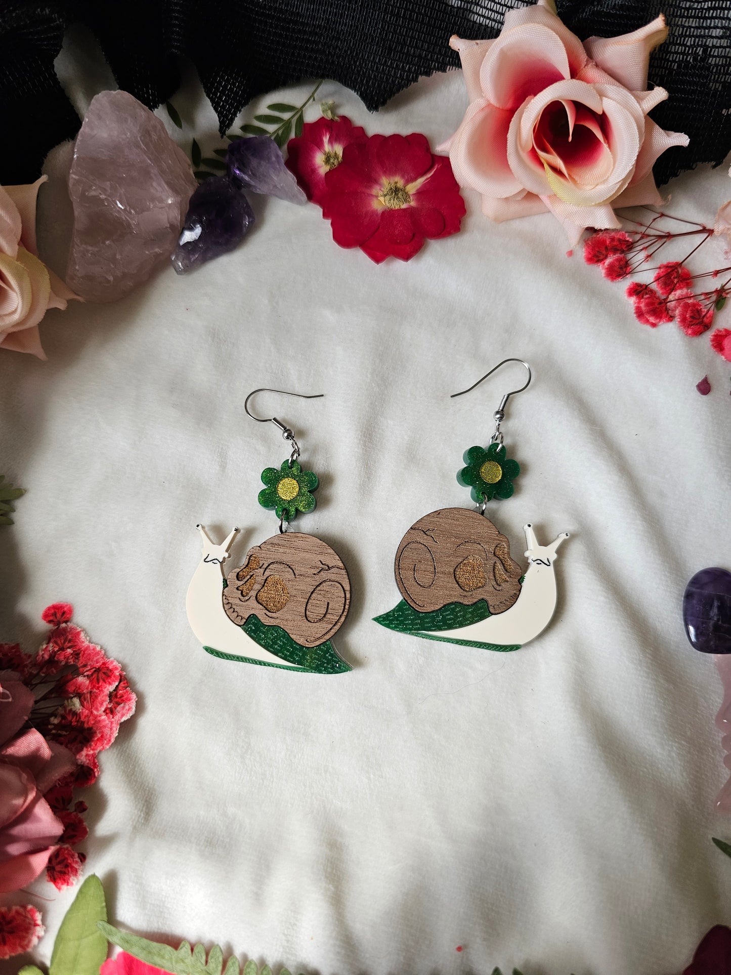 Green Skull Snails