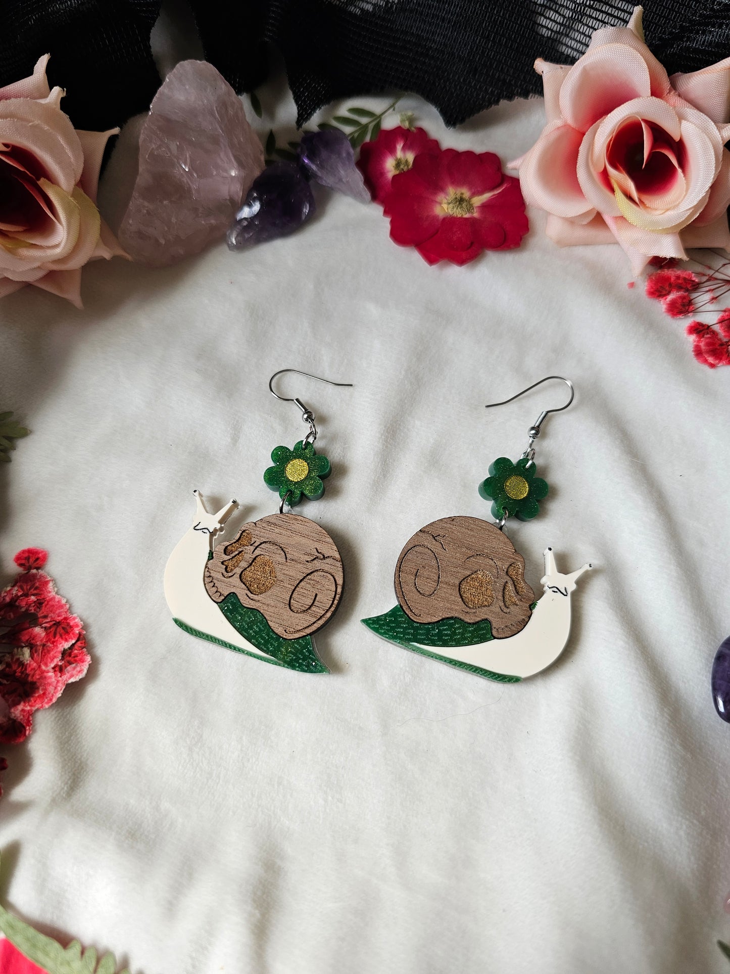Green Skull Snails