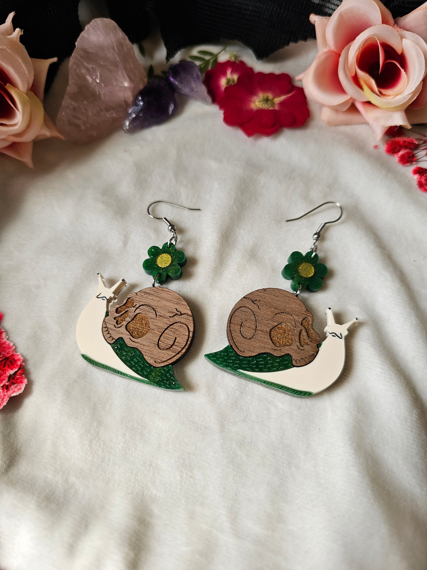 Green Skull Snails