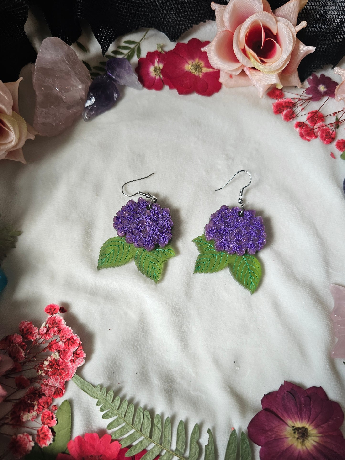 Purple Hydrangeas