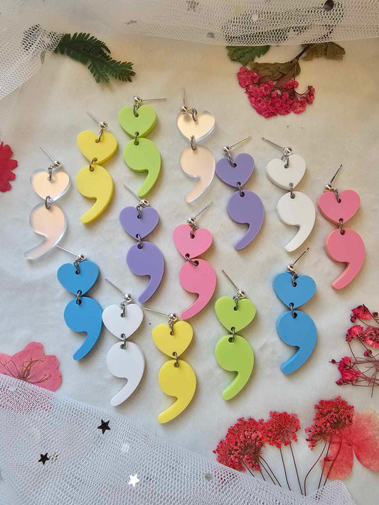 Heart Semi Colons
